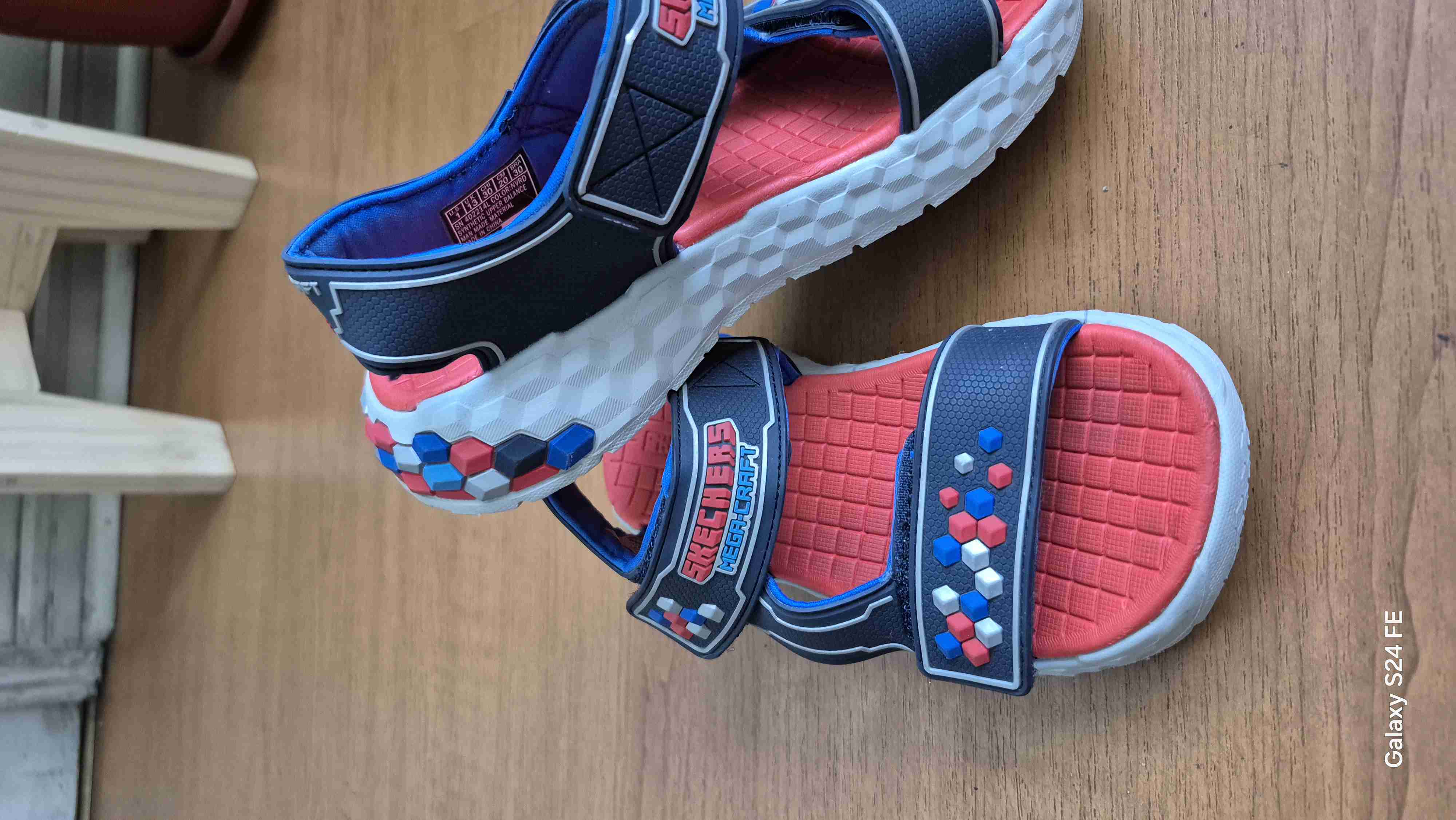 Sandalias Skechers Mega-Craft azul - miniatura 4