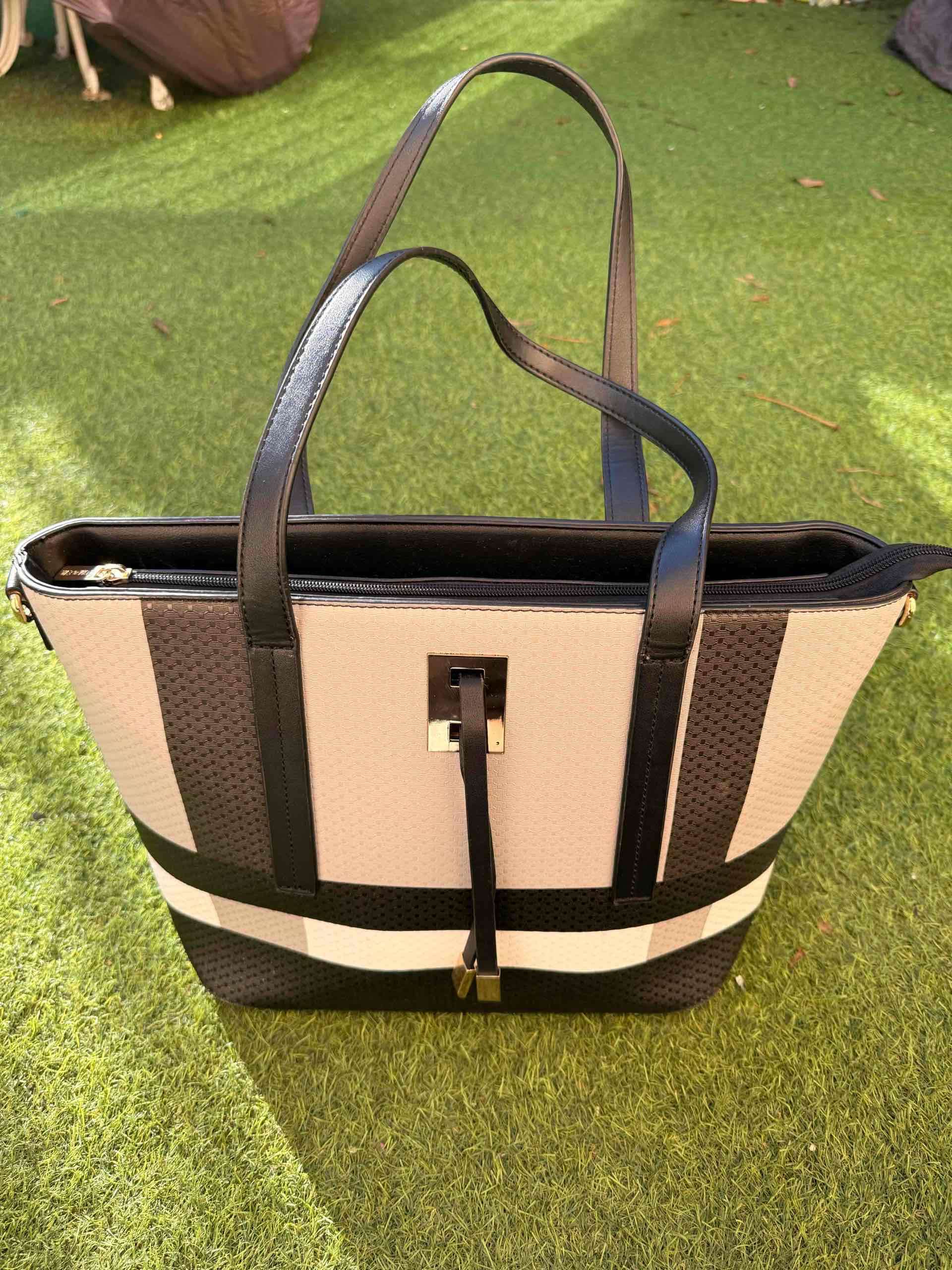 Cartera grande gris - miniatura 2