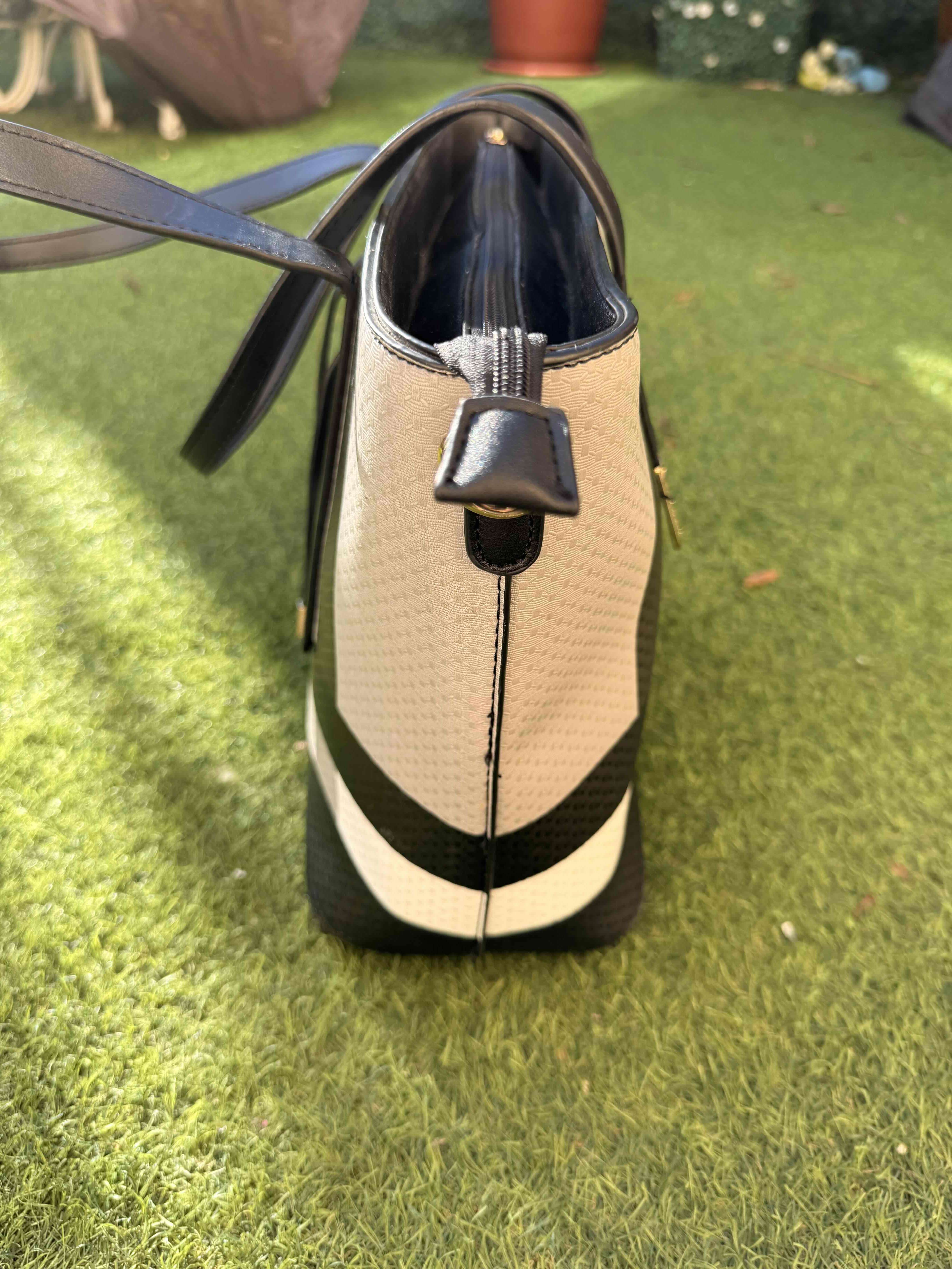 Cartera grande gris - miniatura 3