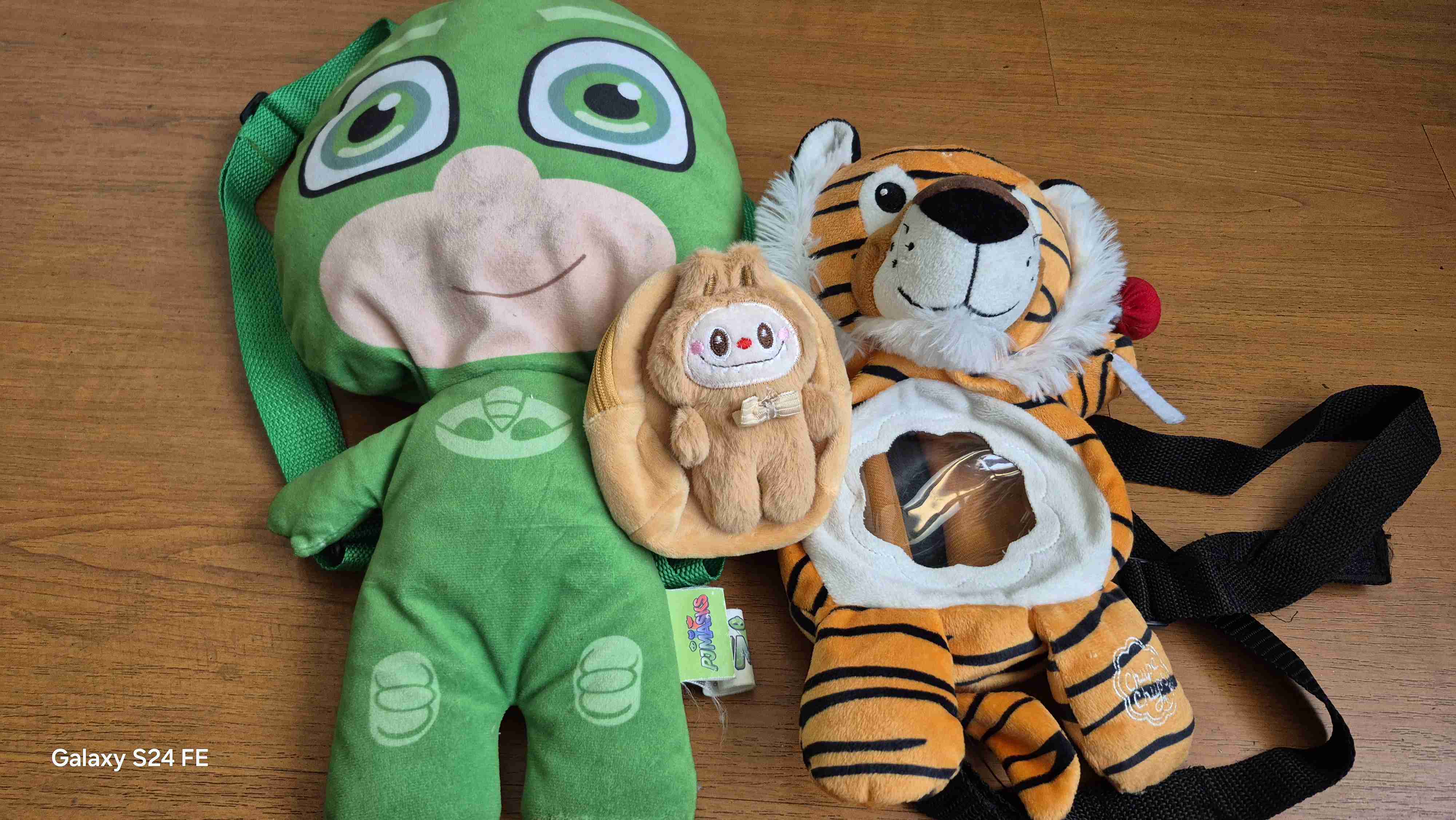 Juguete de peluche arlequín colorido - miniatura 5