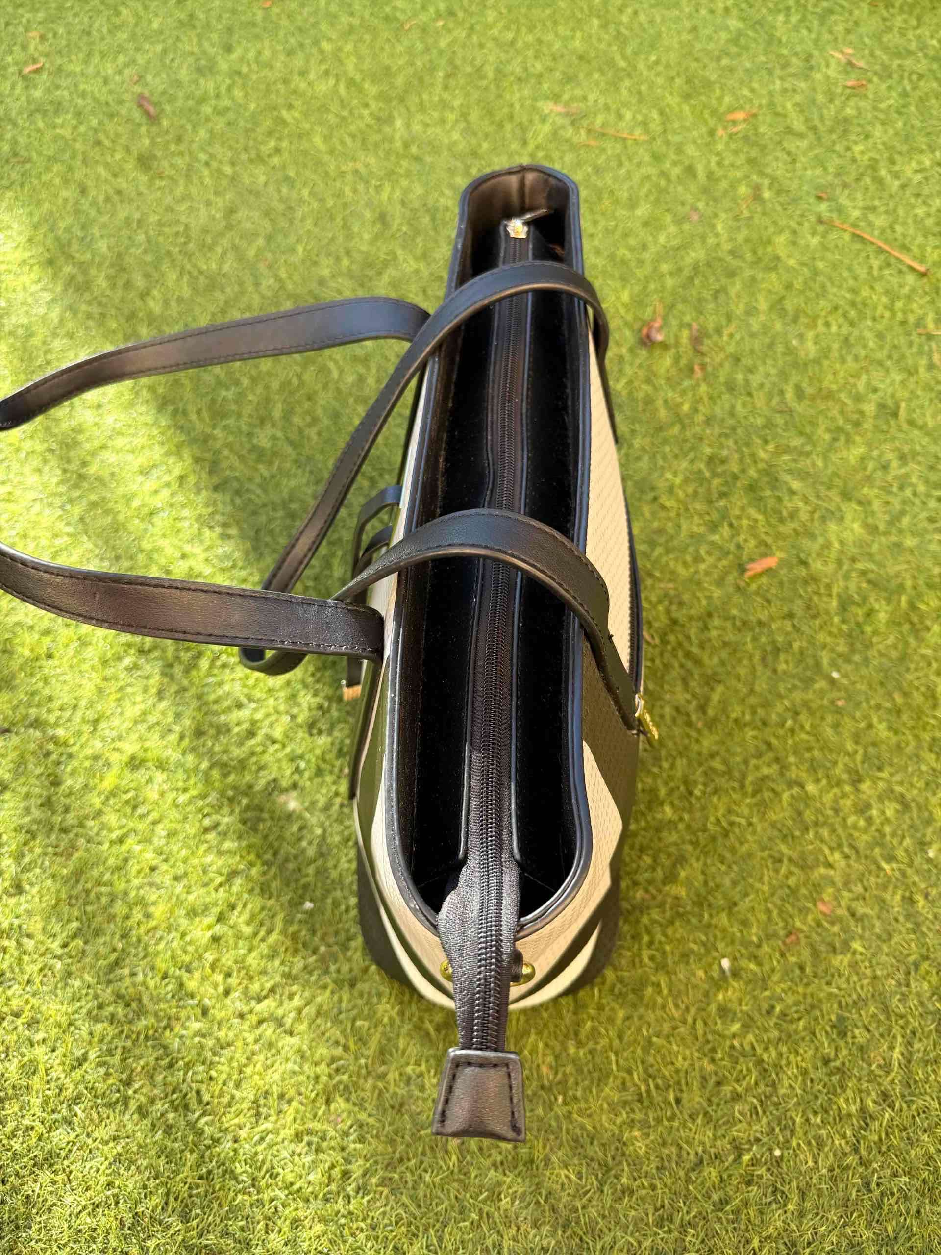 Cartera grande gris - miniatura 4