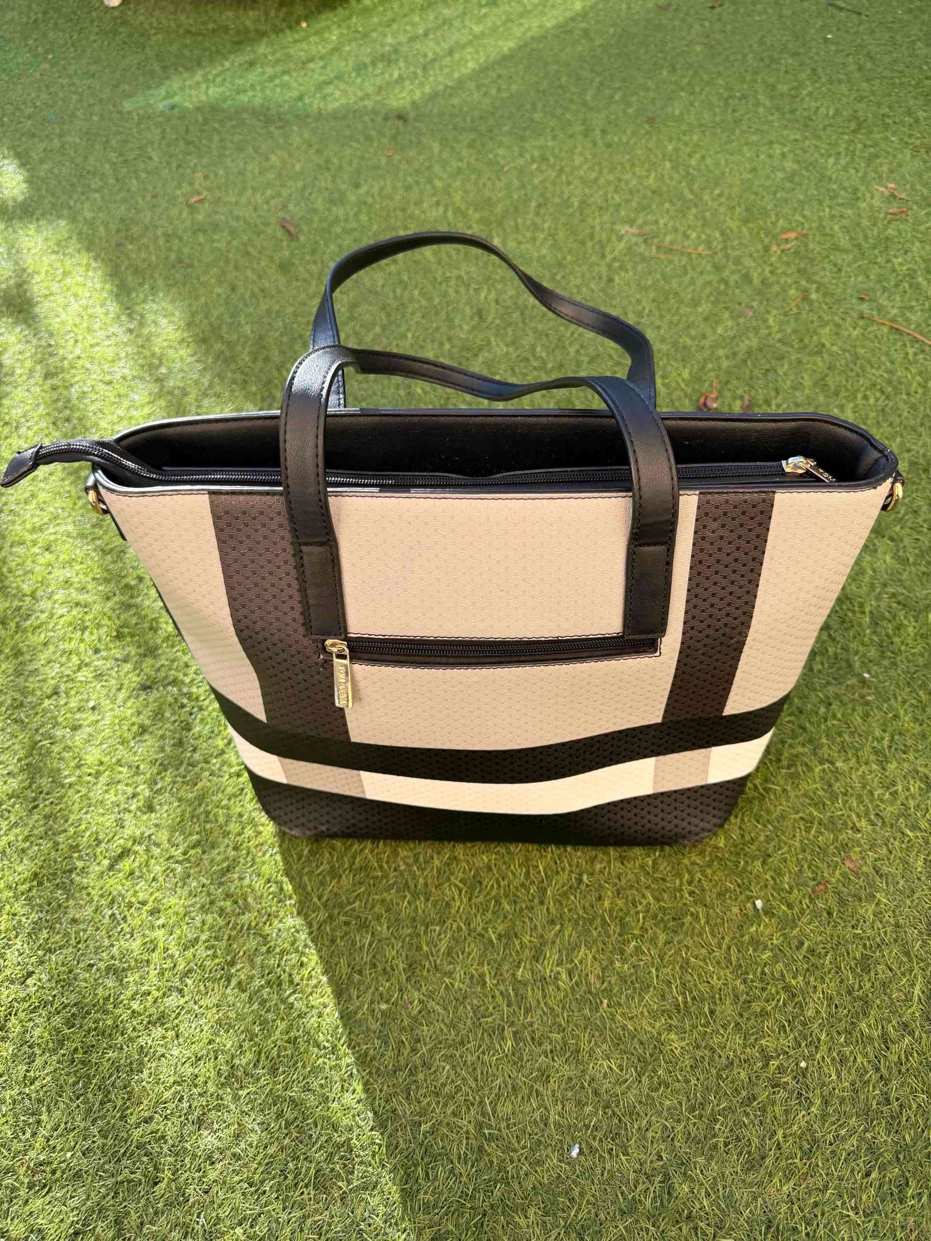 Cartera grande gris - miniatura 6