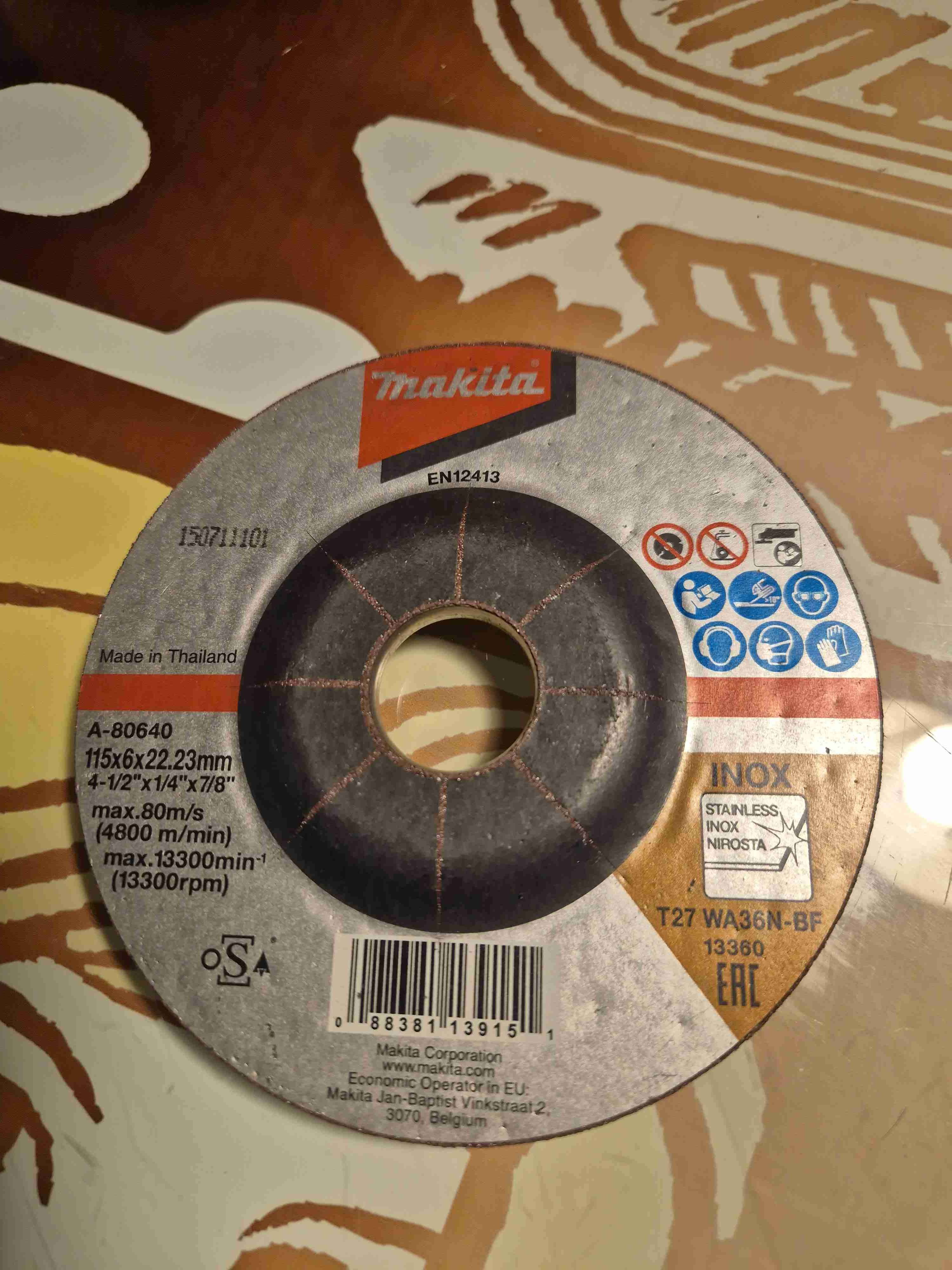 Disco abrasivo para amoladora - miniatura 2