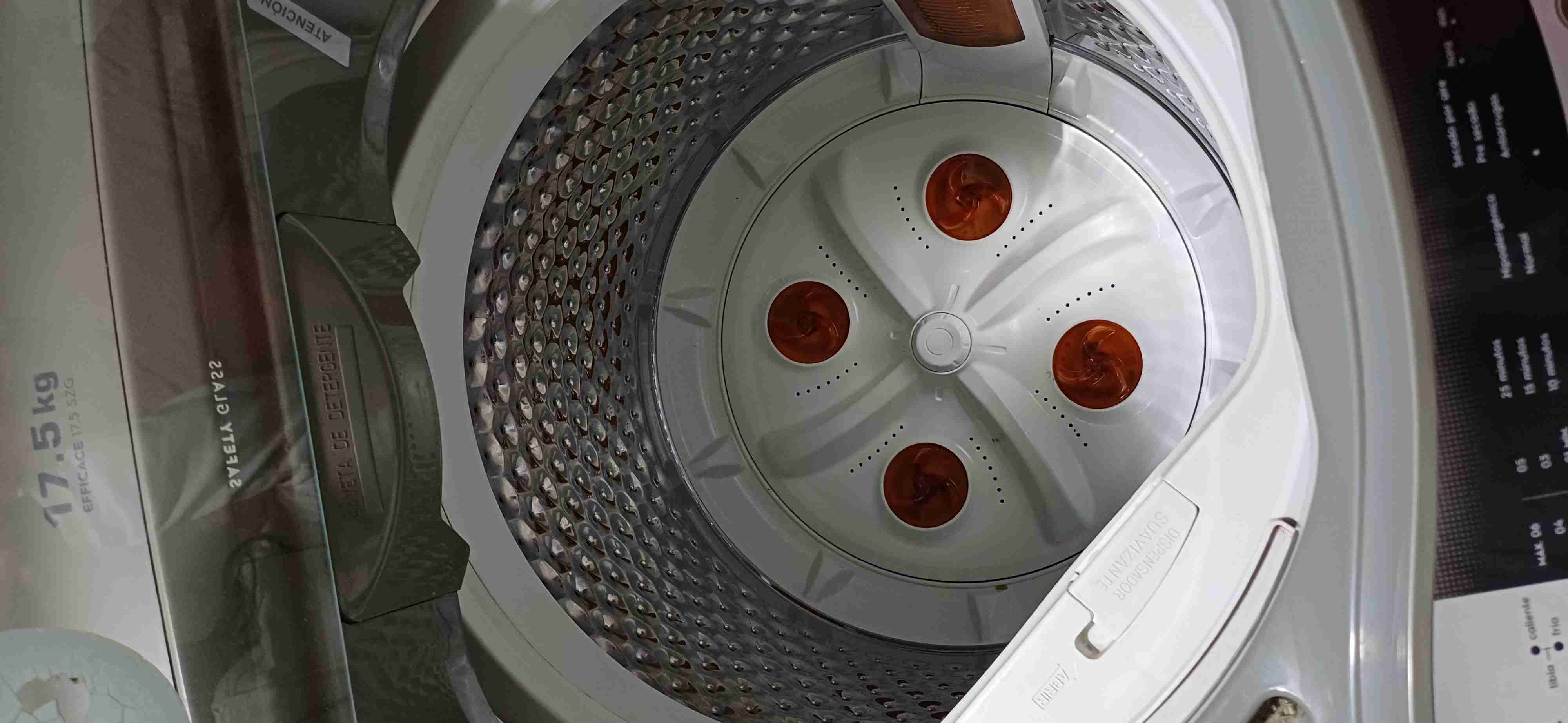 Lavadora Mademsa 17.5 kg gris - miniatura 2