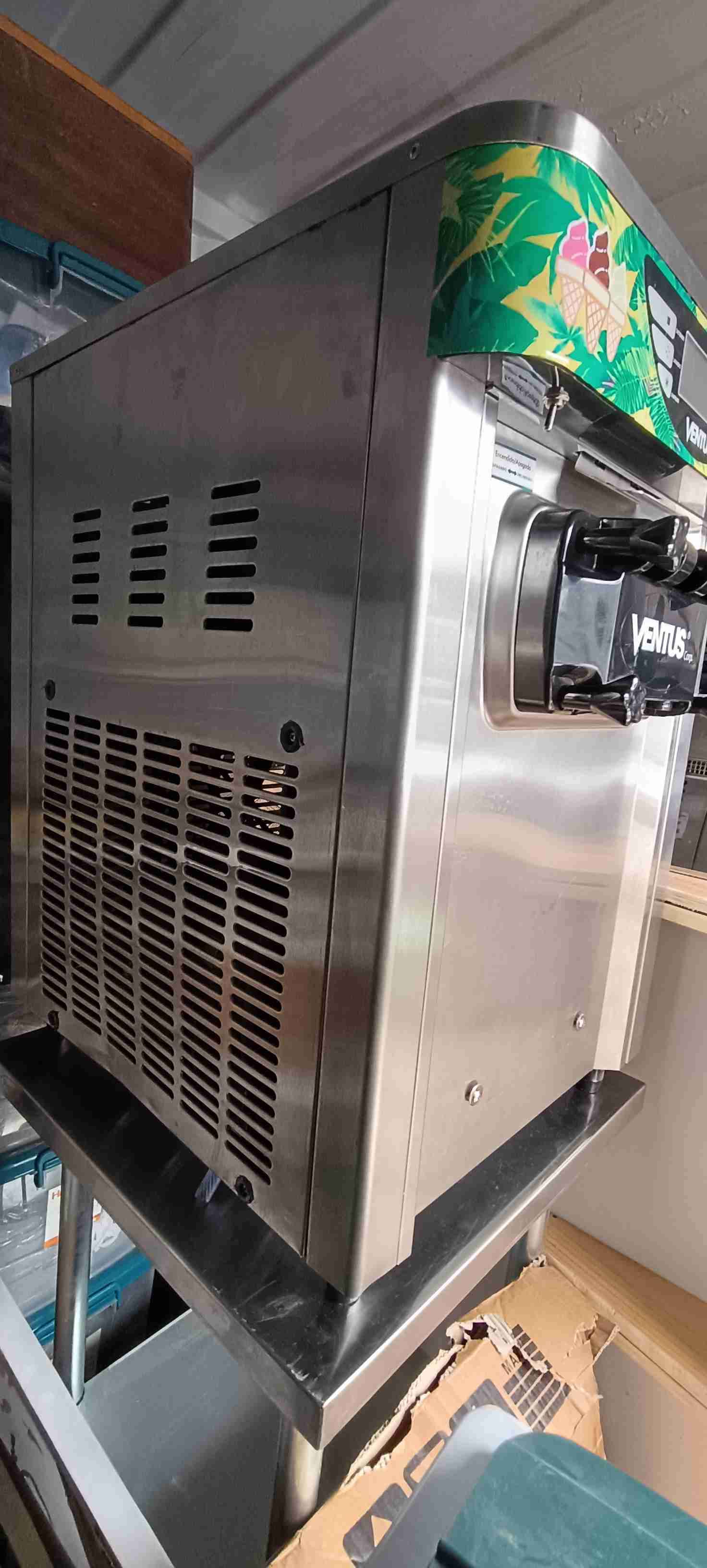 Máquina de helados Ventus acero - miniatura 1