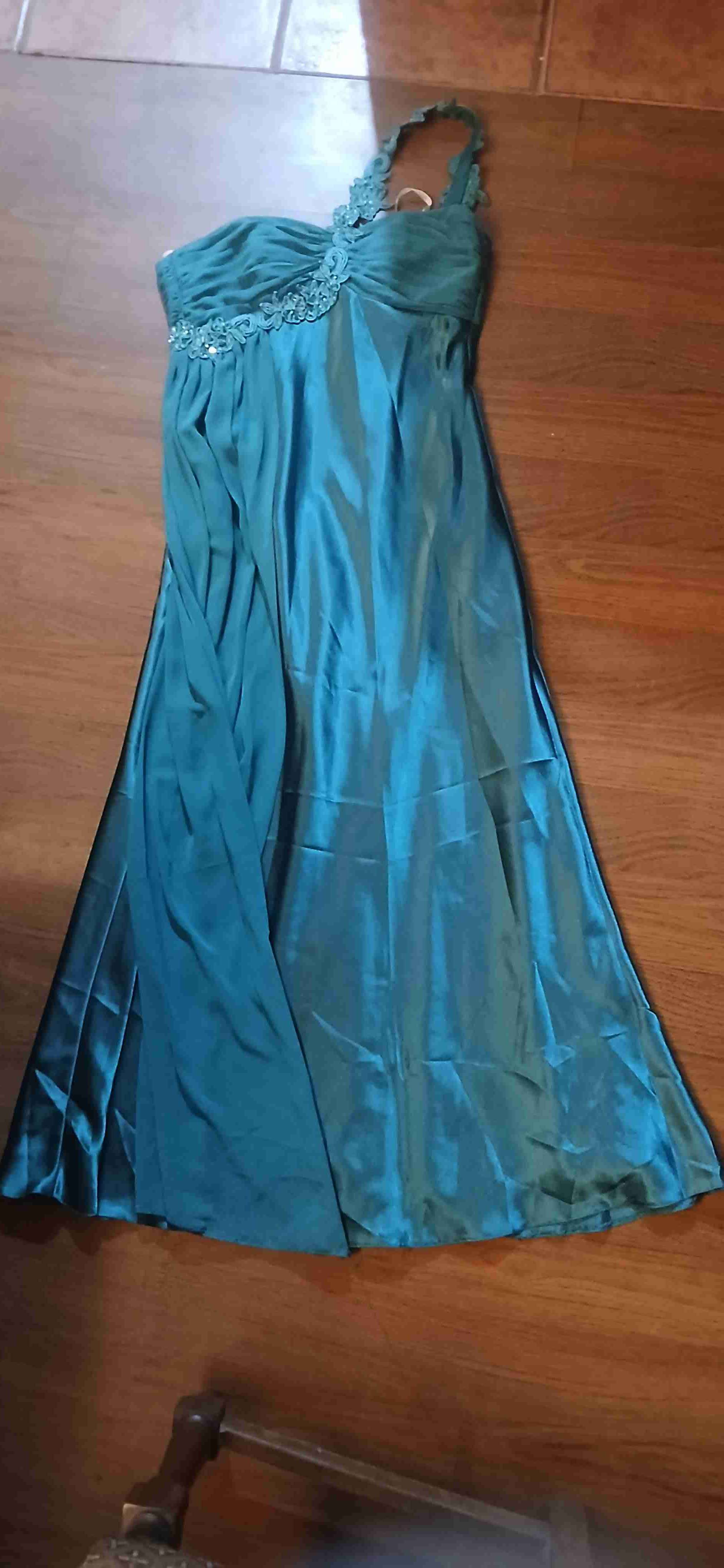 Vestidos largo morado elegante - miniatura 4