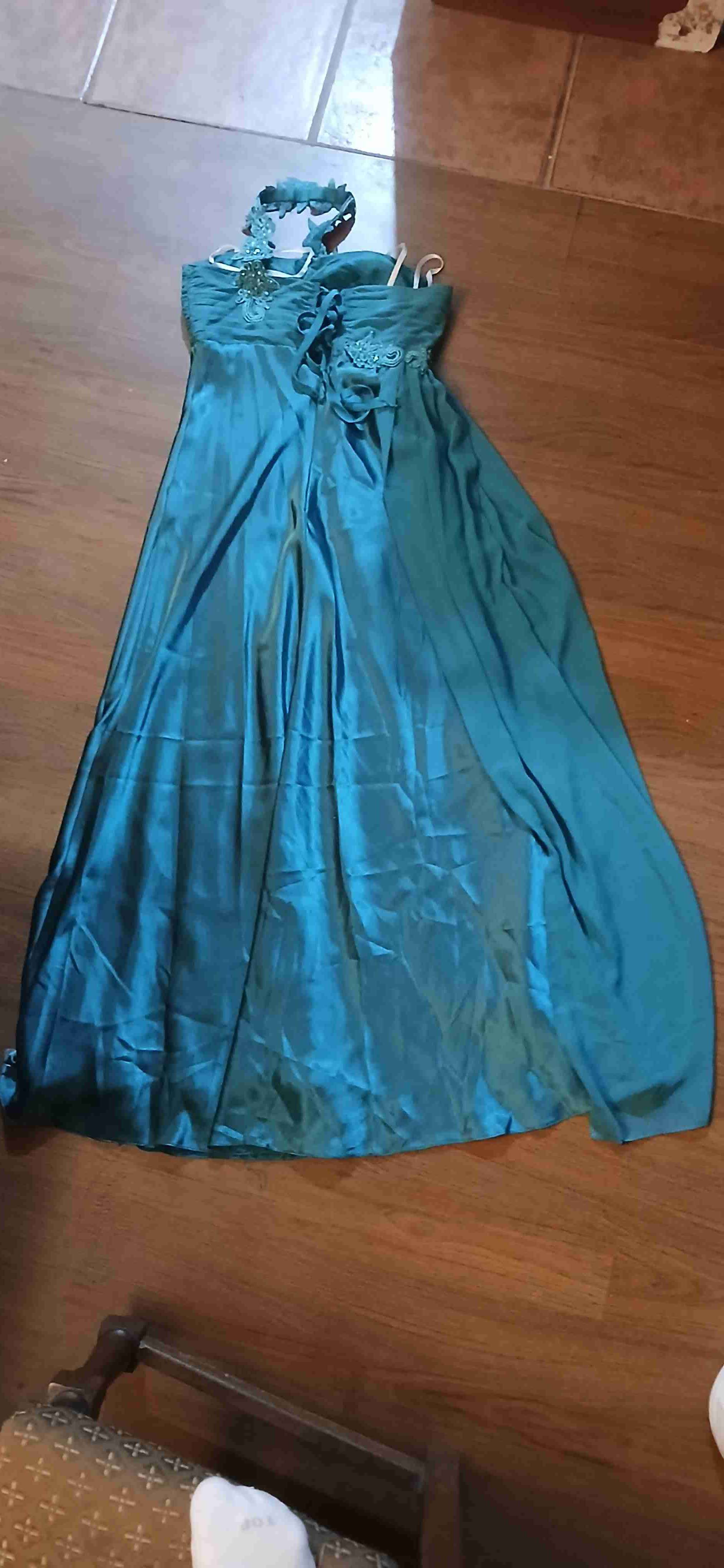 Vestidos largo morado elegante - miniatura 6