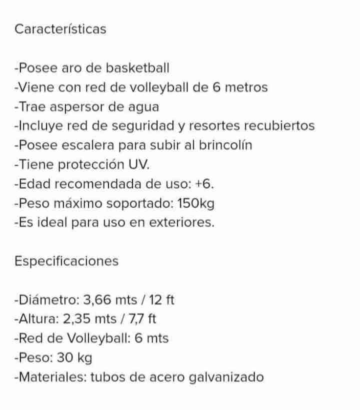 Cama elástica con red de seguridad - miniatura 5