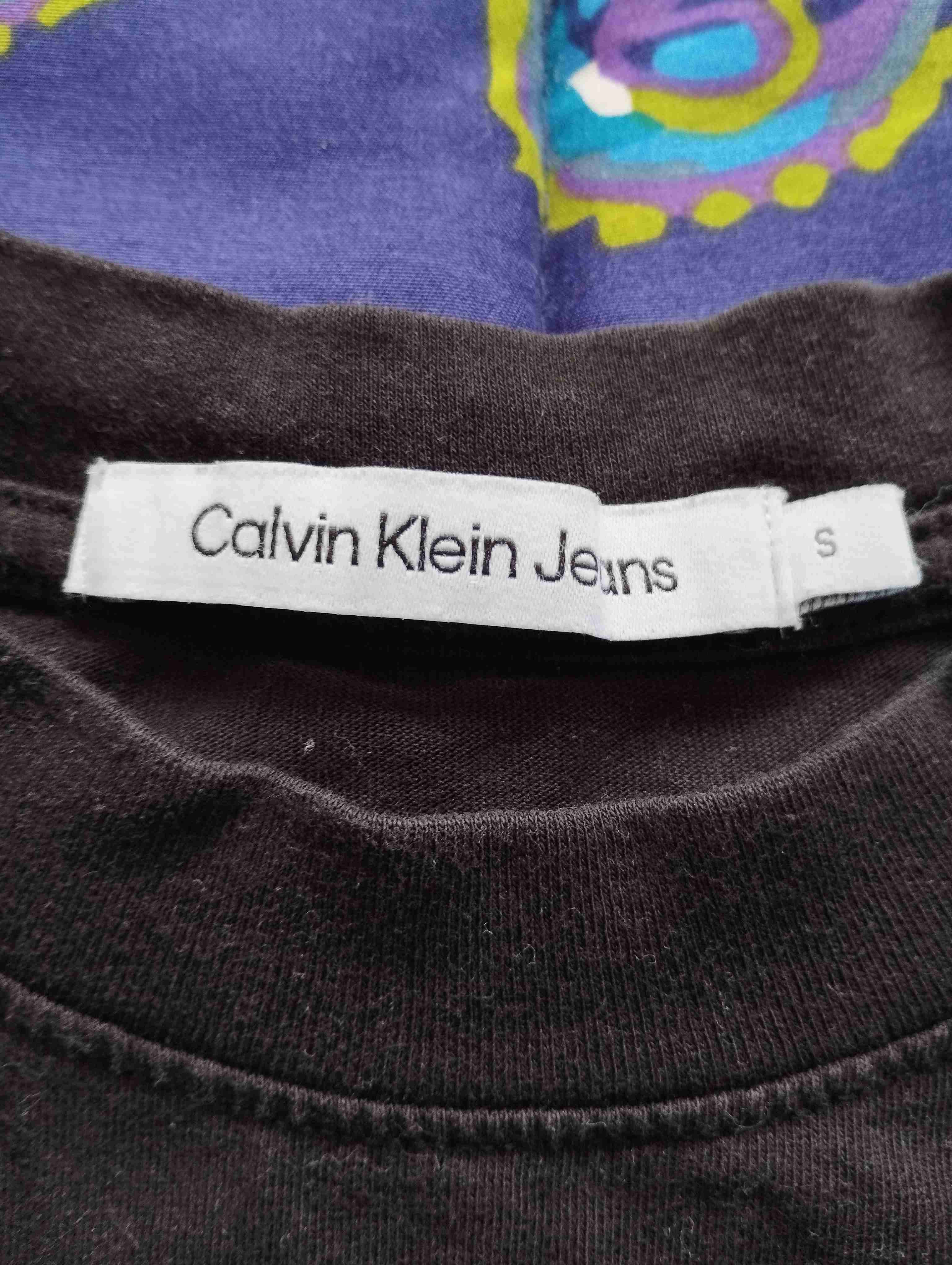 Polera negra Calvin Klein mujer TALLA S - miniatura 2