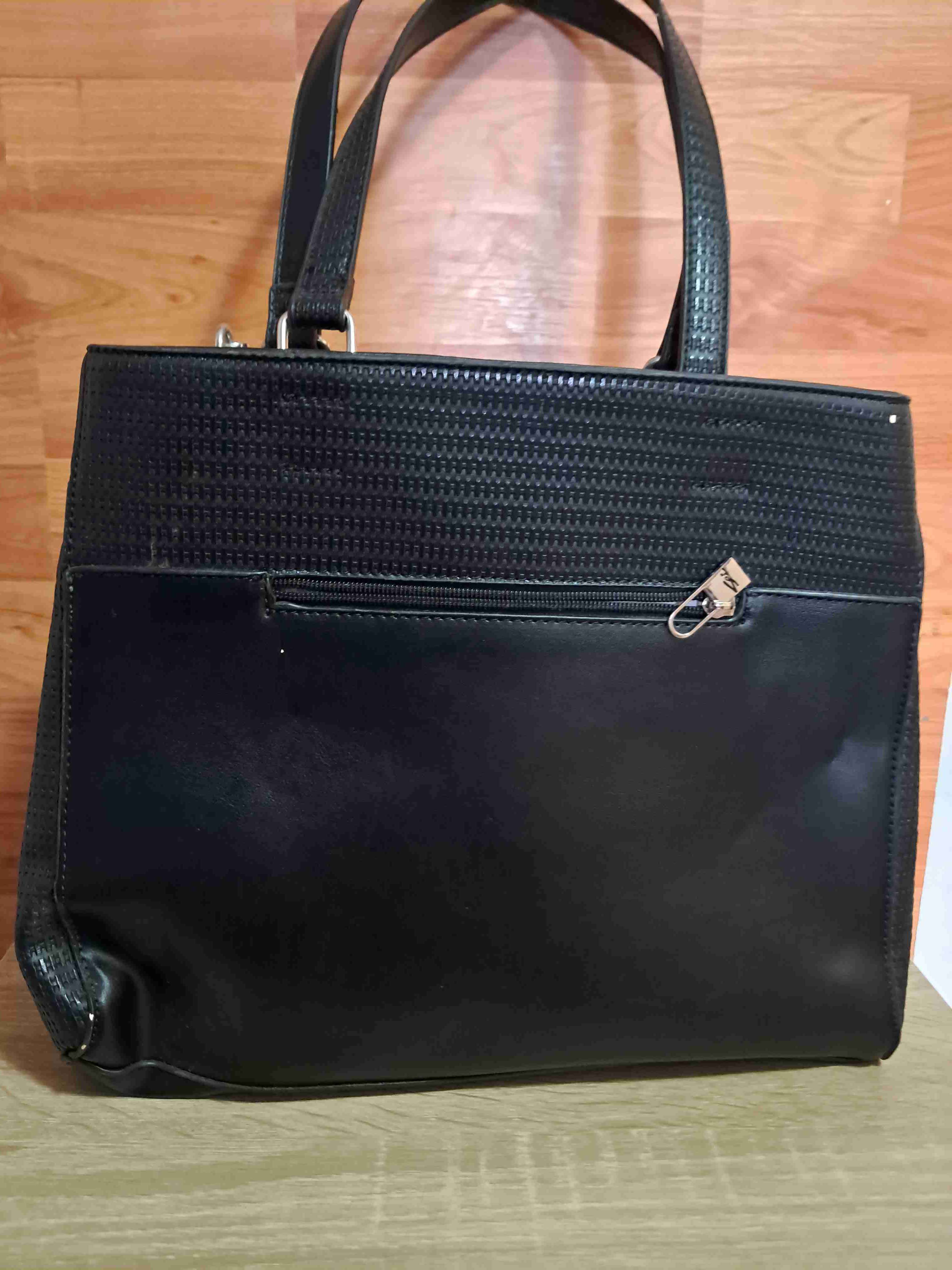 Cartera negra elegante - miniatura 2