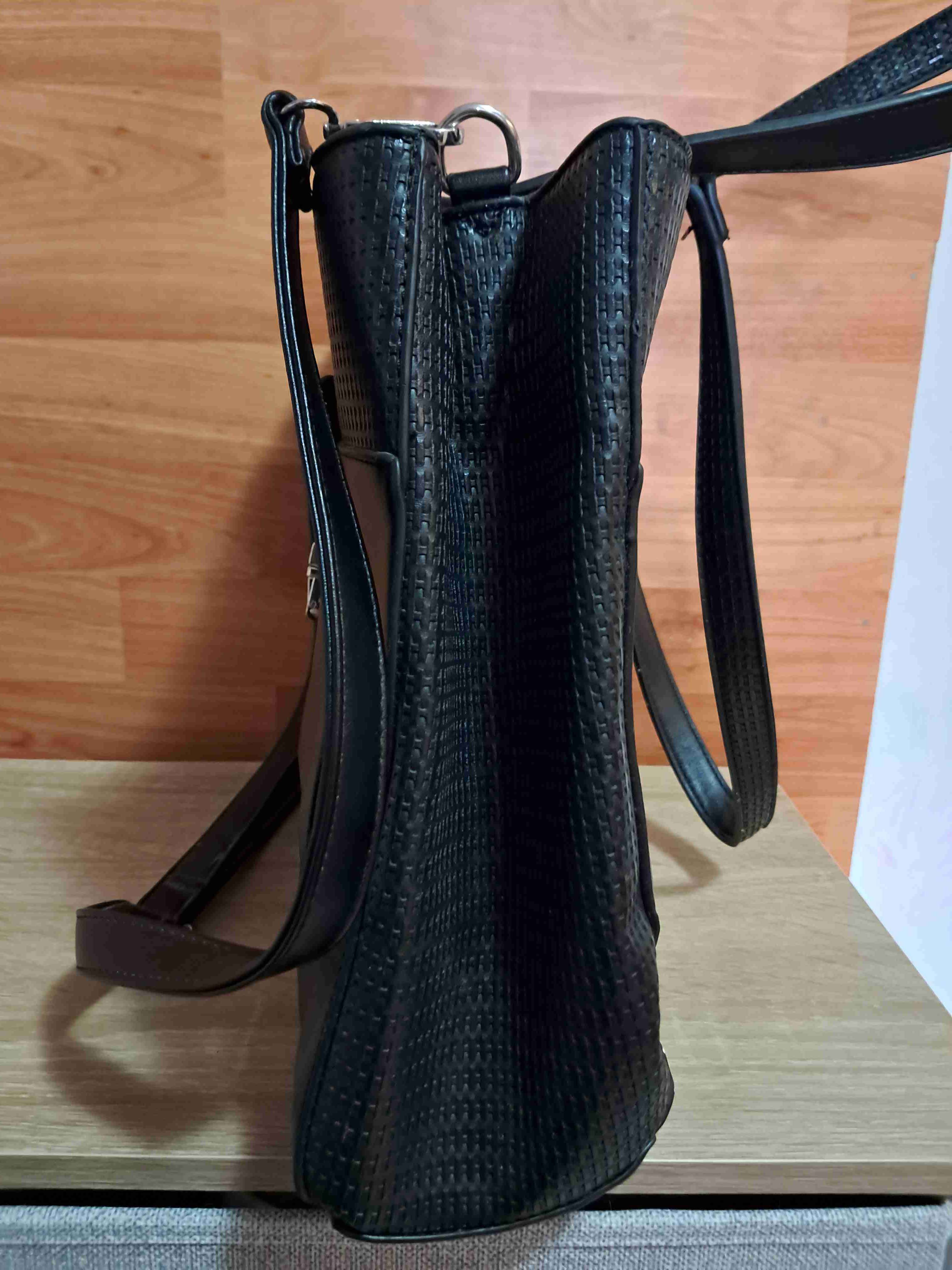 Cartera negra elegante - miniatura 3