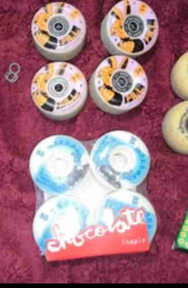 Ruedas de skateboard nuevas