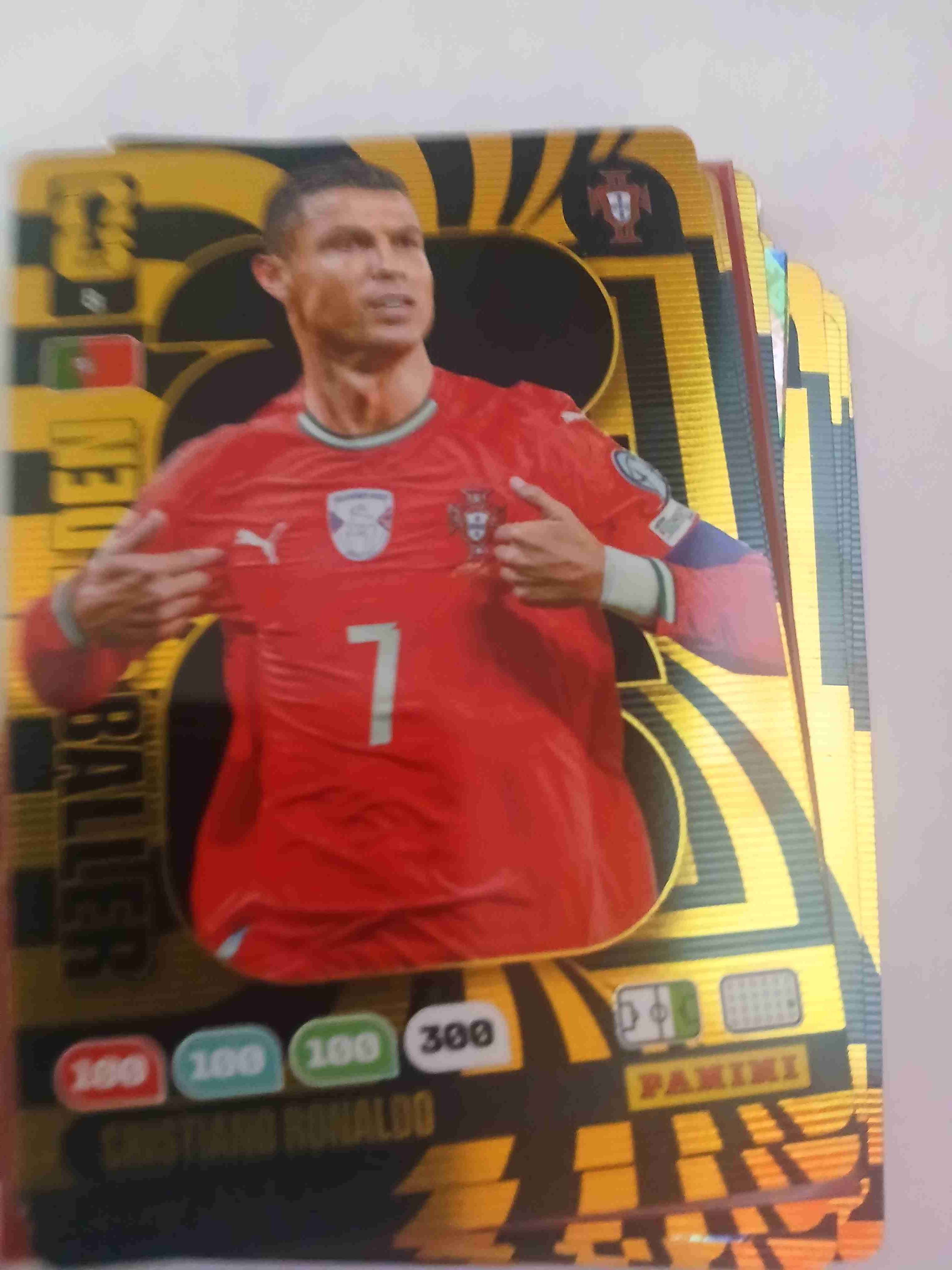 Tarjeta coleccionable Panini