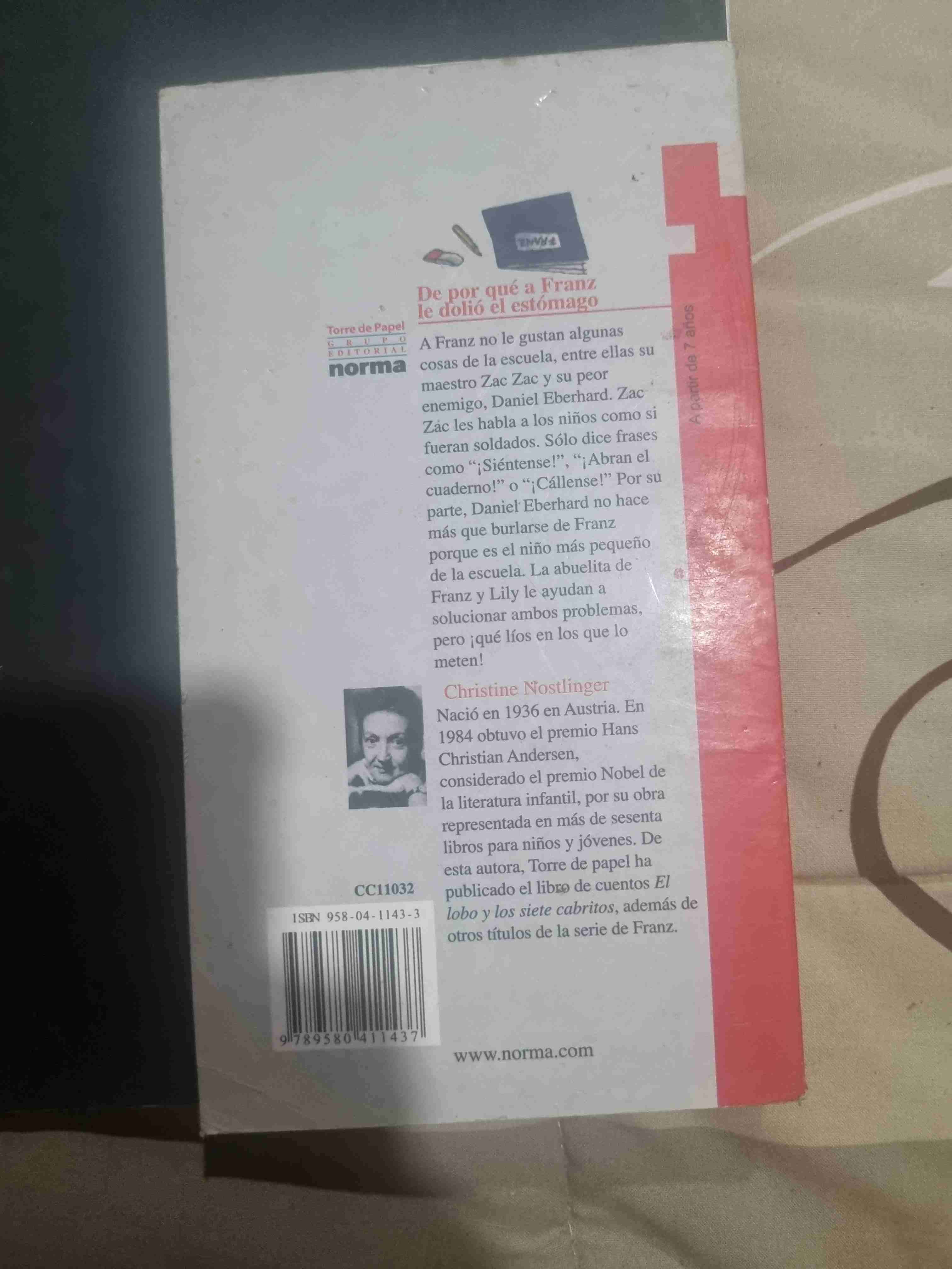 Libro 'De por qué a Franz le dolió el estómago' - miniatura 2