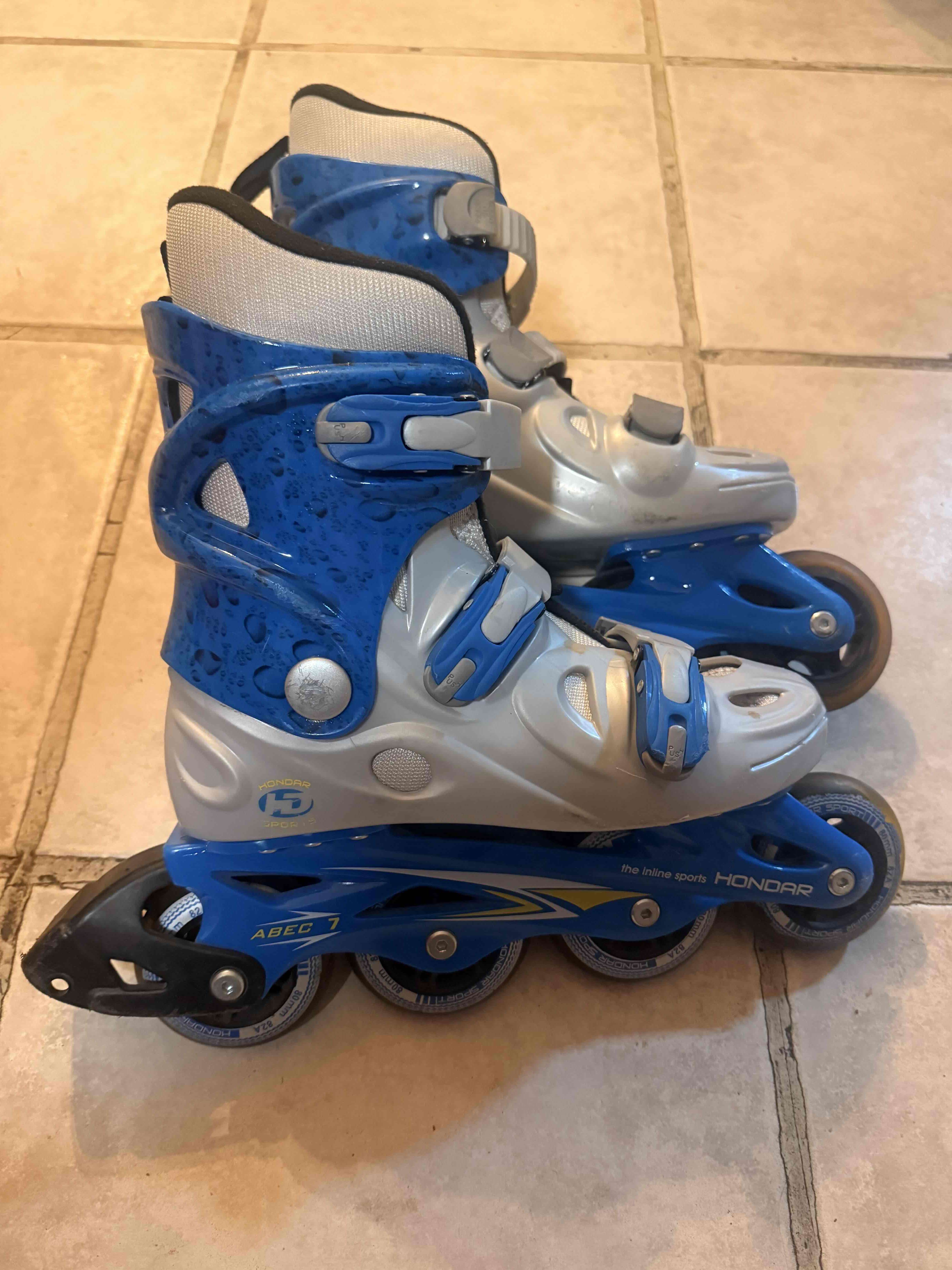 Patines en línea azules Hondar T39 - miniatura 3