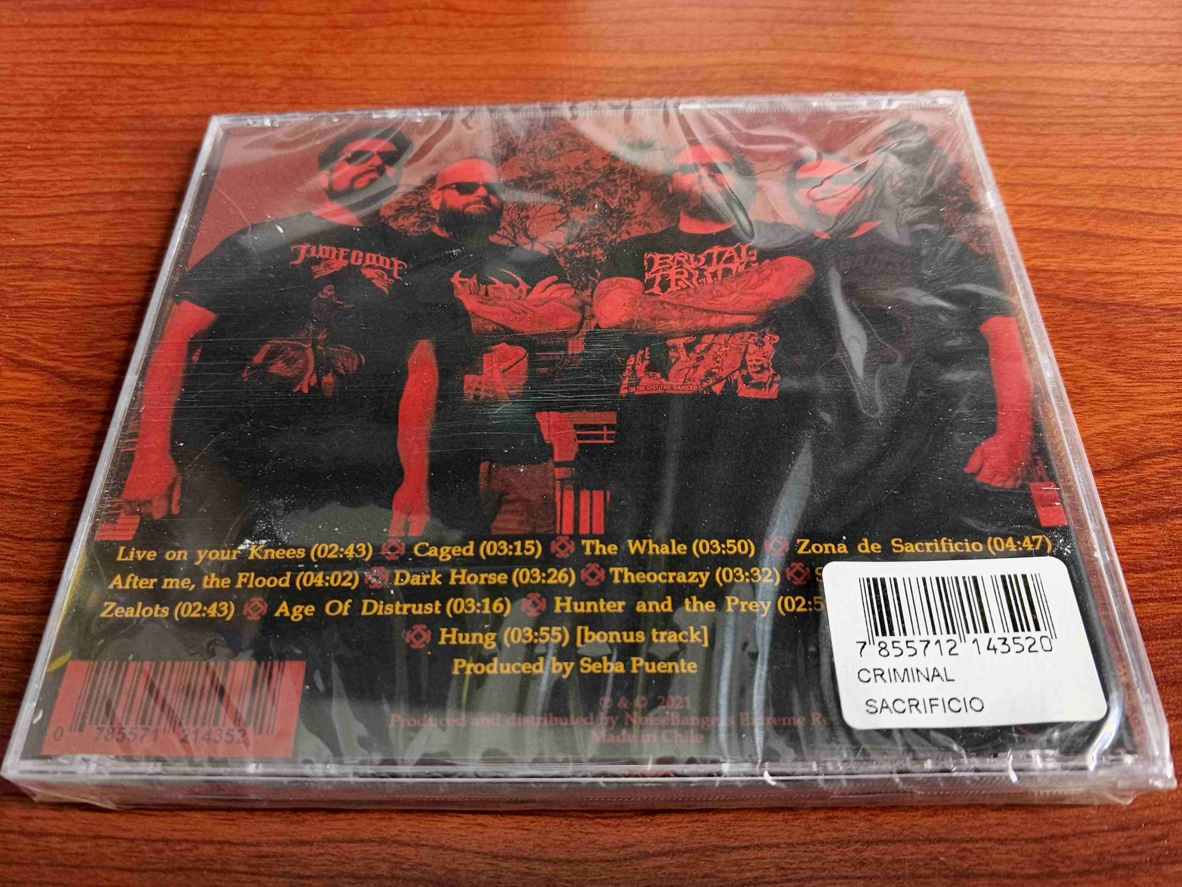 CD Criminal - Sacrificio - miniatura 2