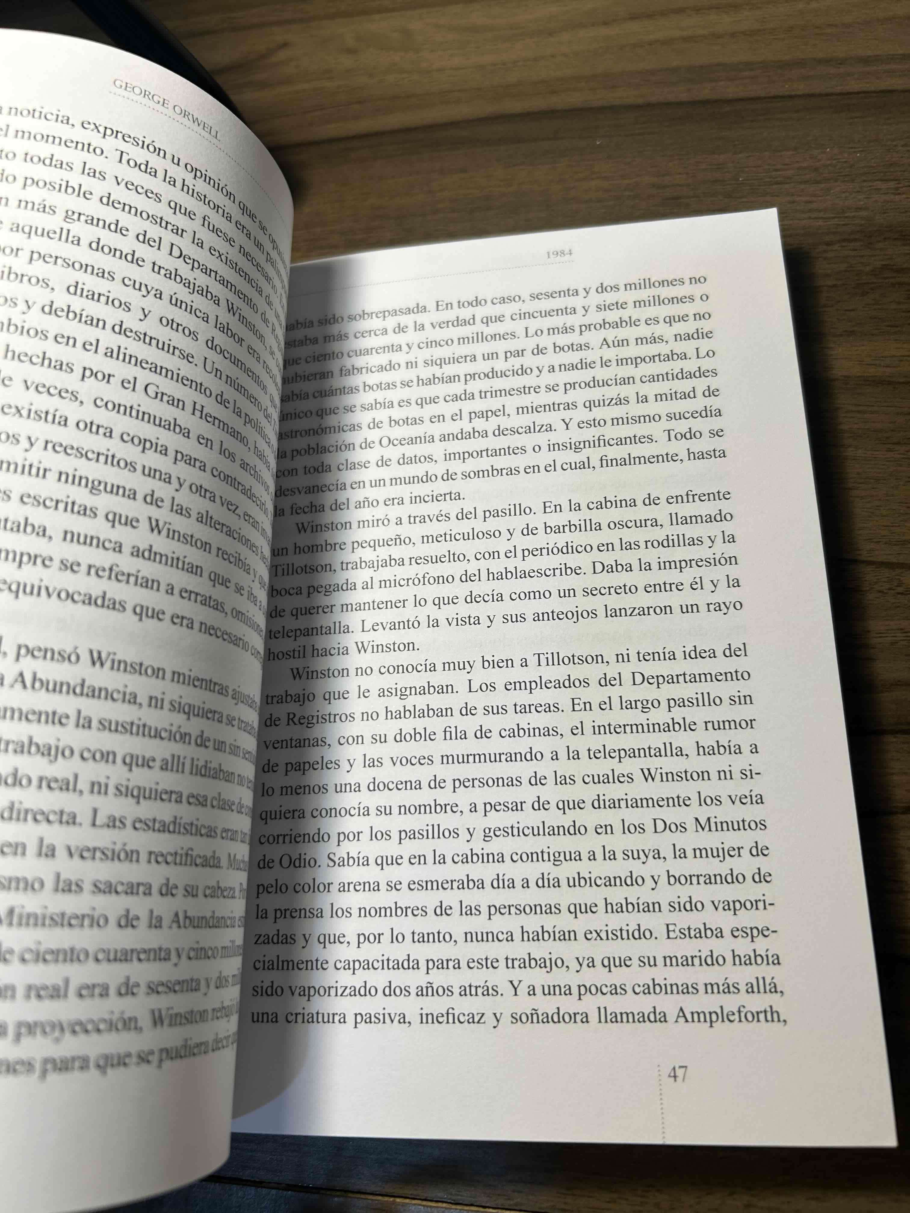 Libro 1984 de George Orwell - miniatura 3
