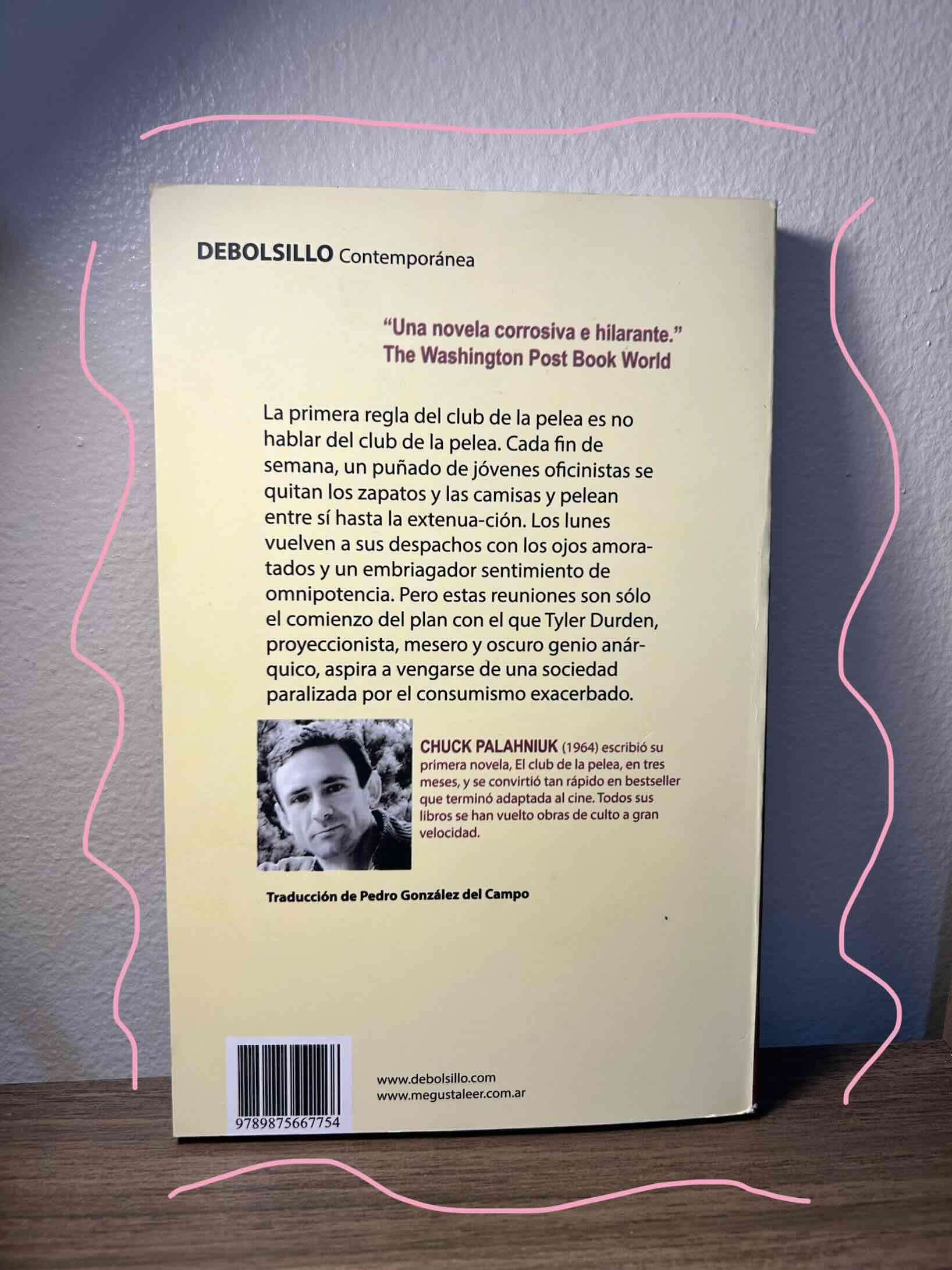 Libro El Club de la Pelea - miniatura 2