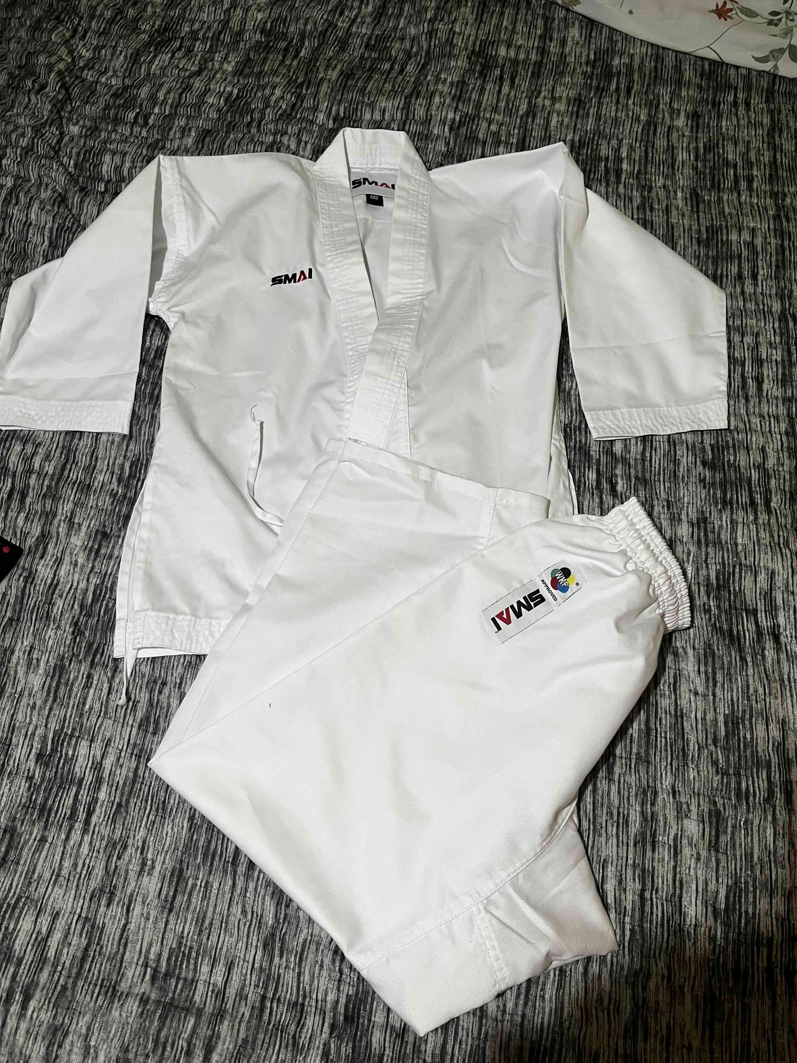 Traje de karate SMAI blanco - miniatura 1