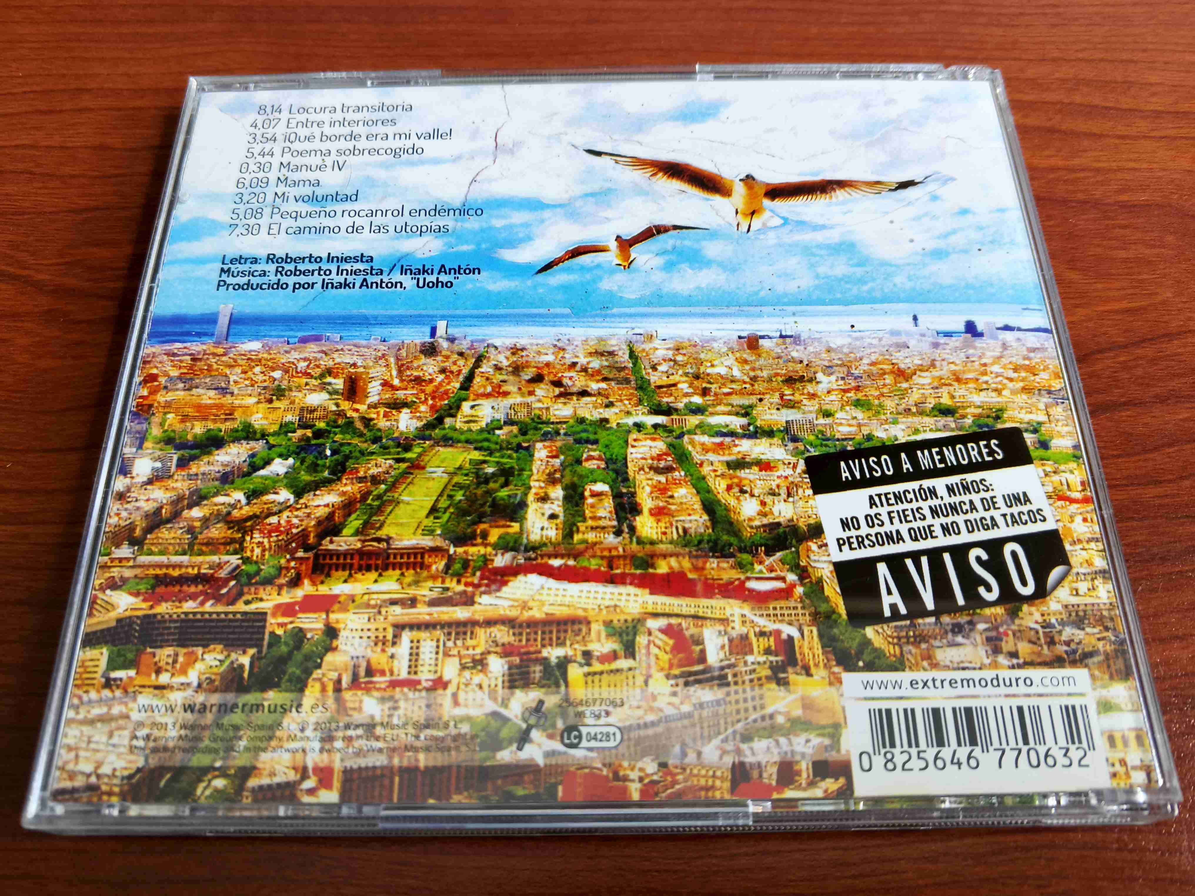 CD Extremoduro Para Todos Los Públicos - miniatura 2