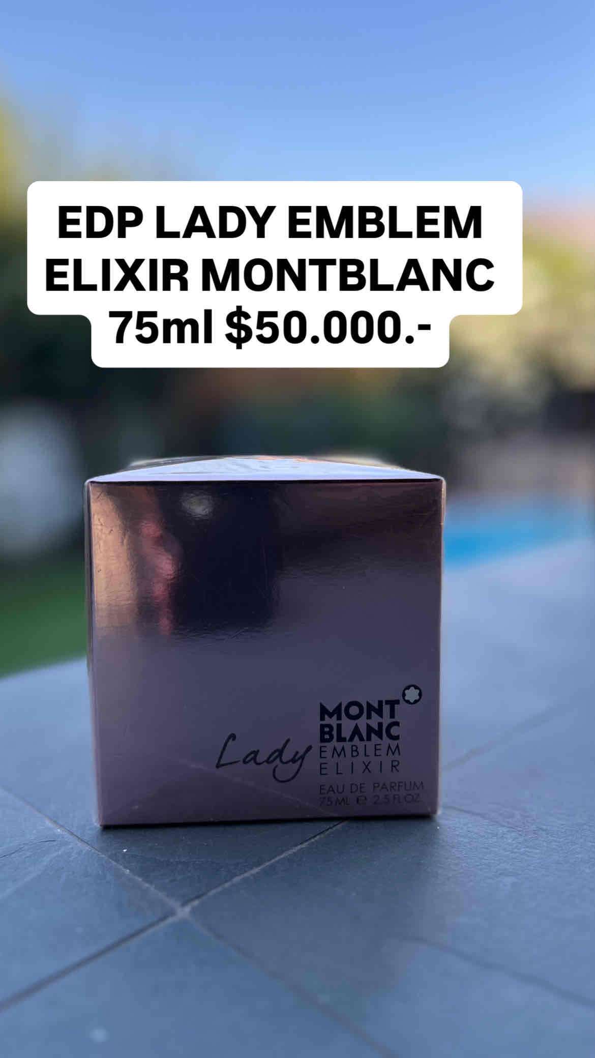 Perfume Montblanc Lady Emblem Elixir