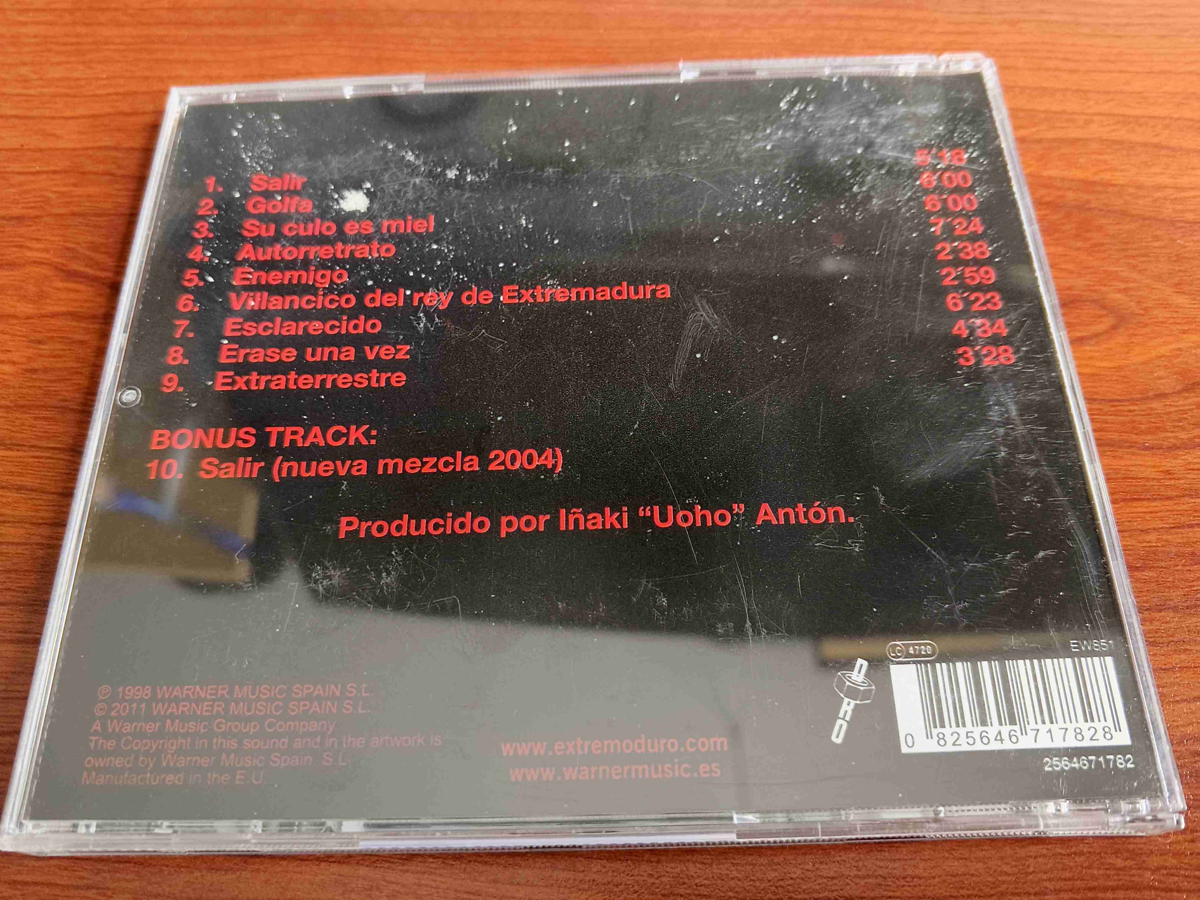 CD Extremoduro - Canciones Prohibidas - miniatura 2