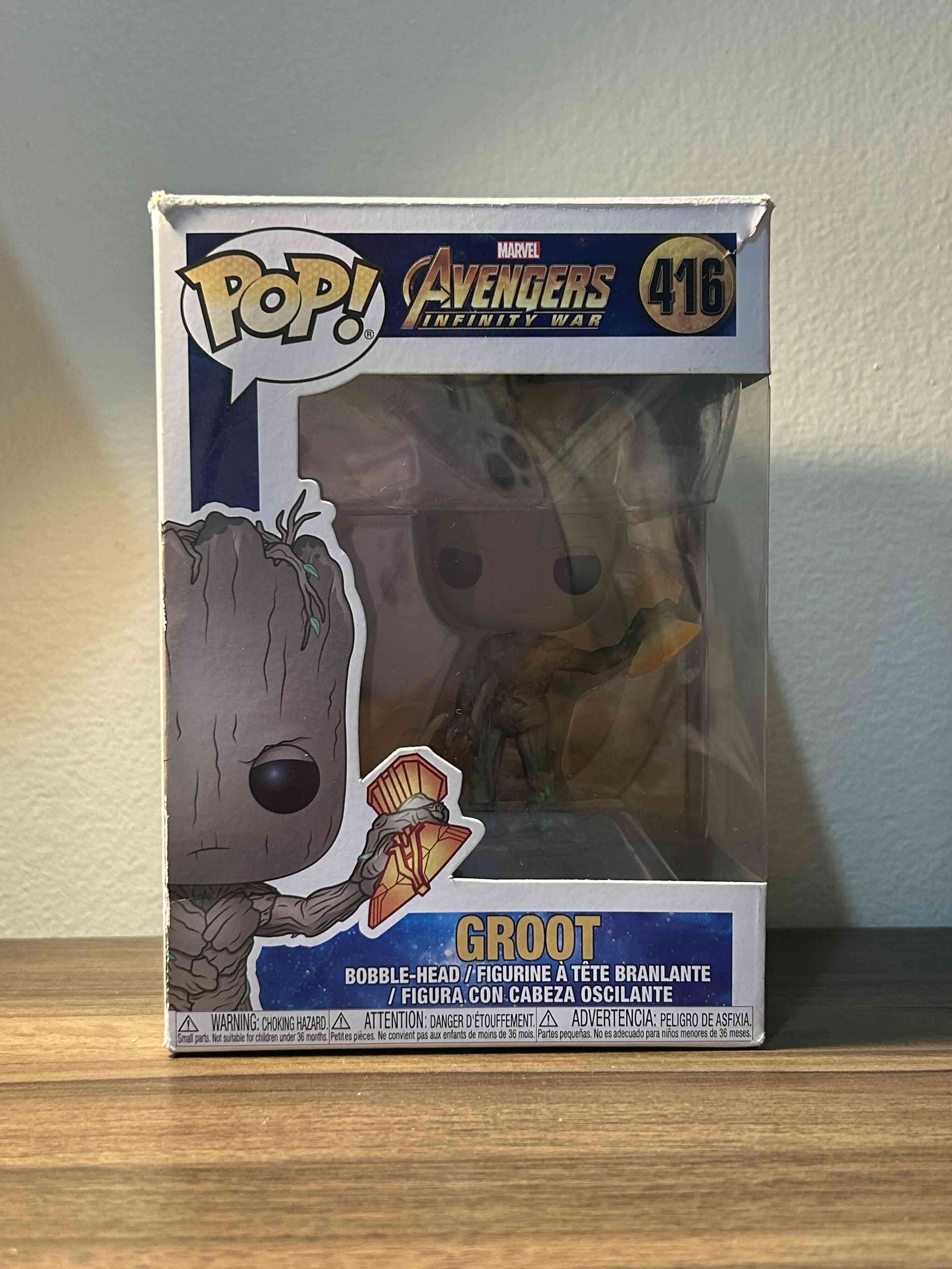 Funko Pop Groot Avengers - miniatura 1