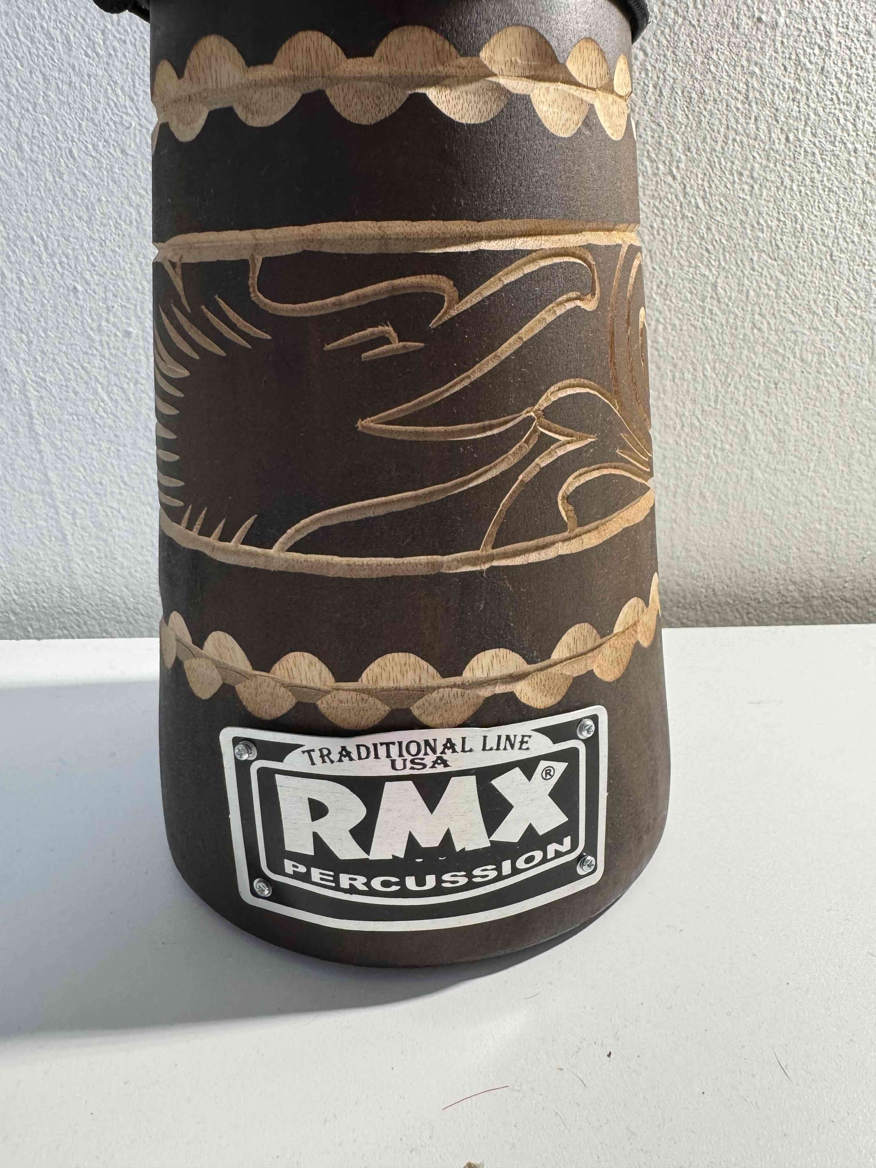 Tambor djembe artesanal - miniatura 3