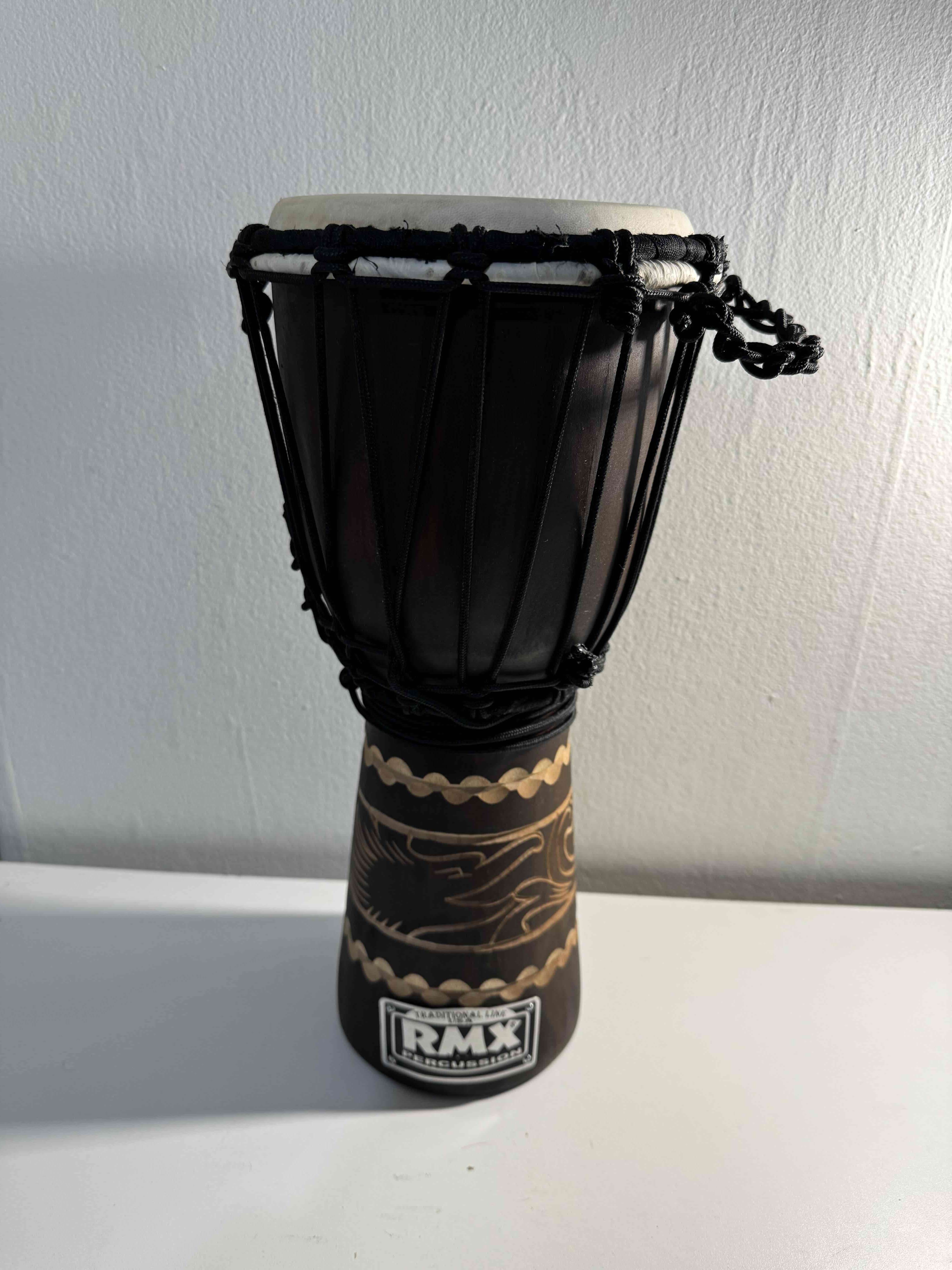 Tambor djembe artesanal - miniatura 4
