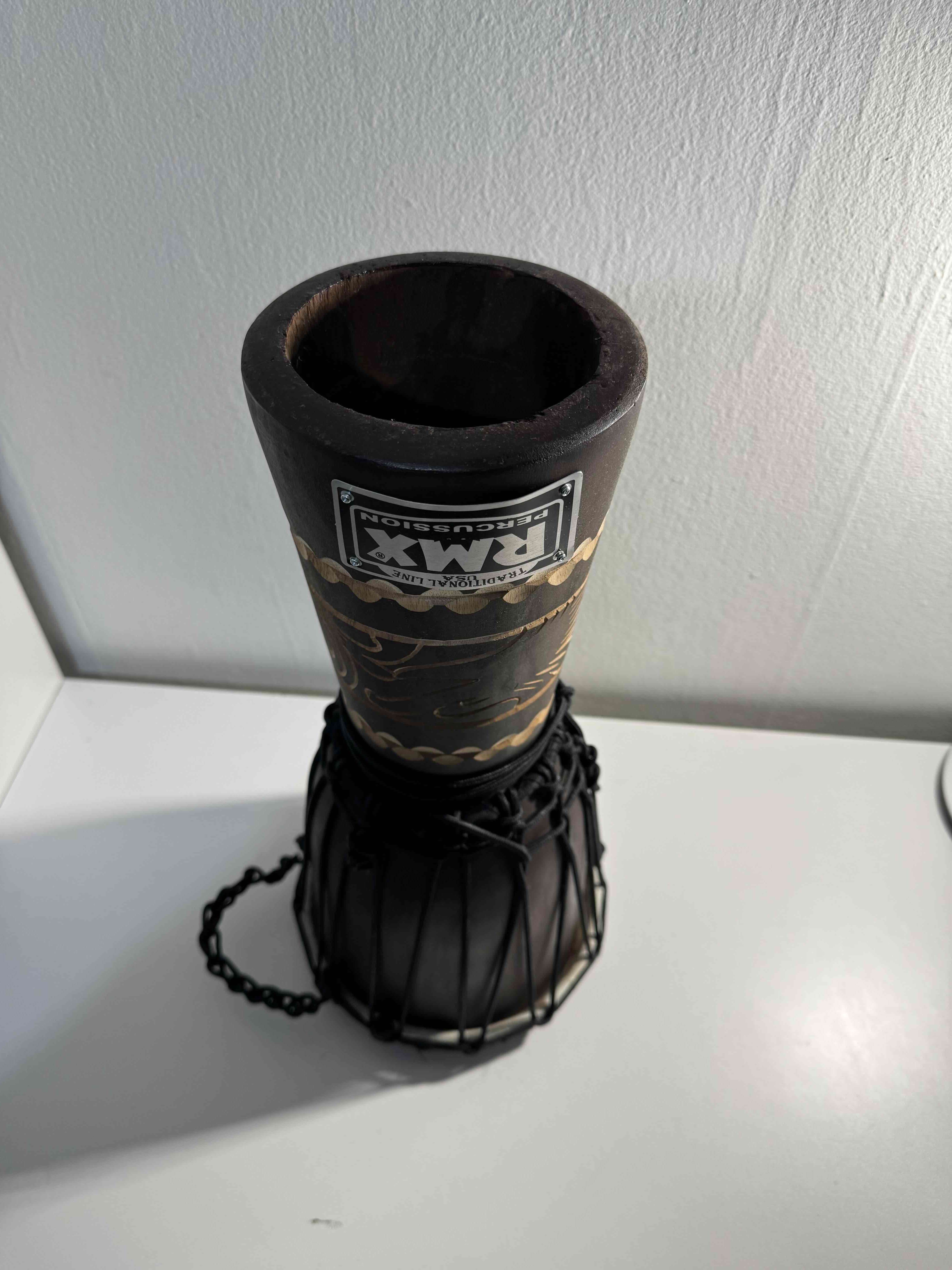 Tambor djembe artesanal - miniatura 5