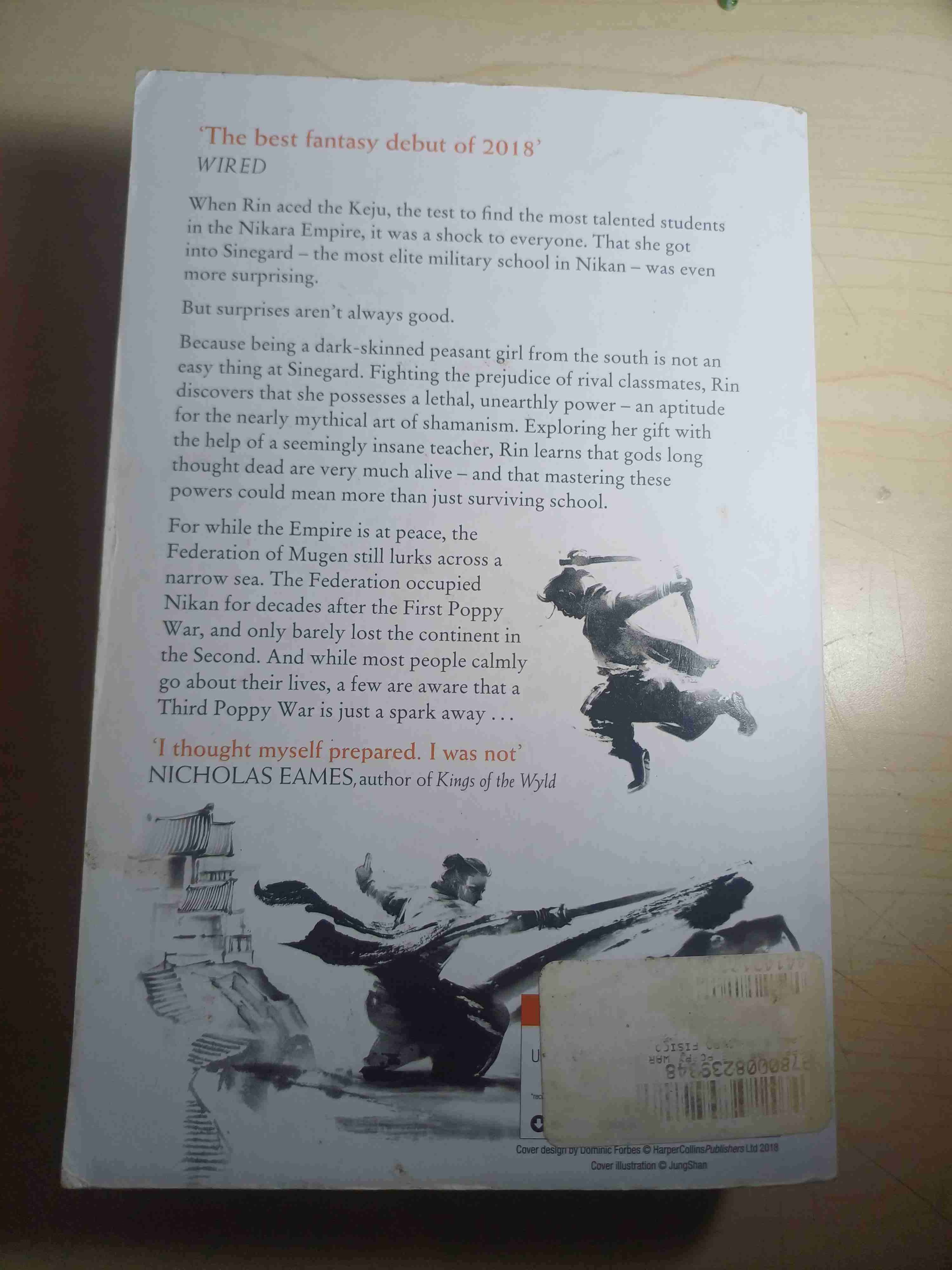 Libro 'The Poppy War' R.F. Kuang - miniatura 4