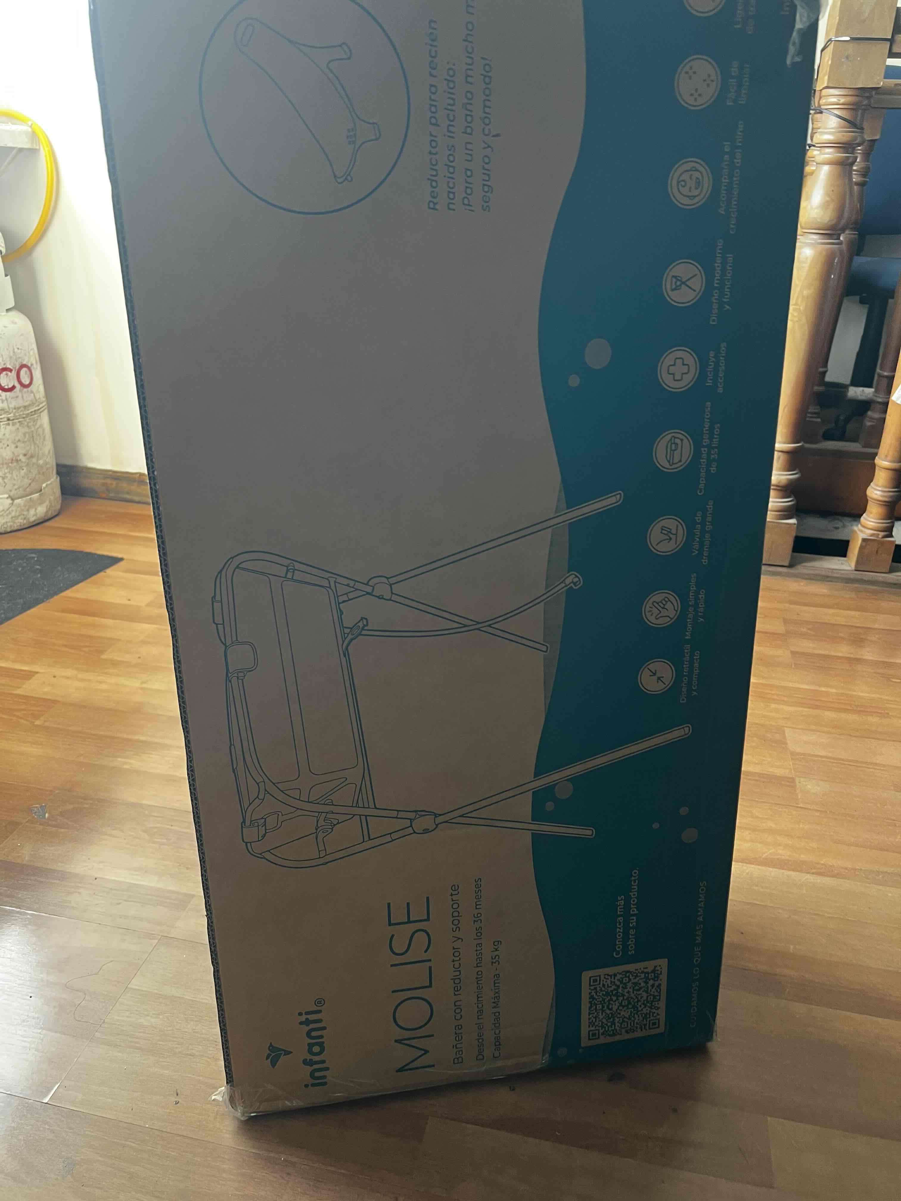 Bañera Infanti Molise con soporte - miniatura 1