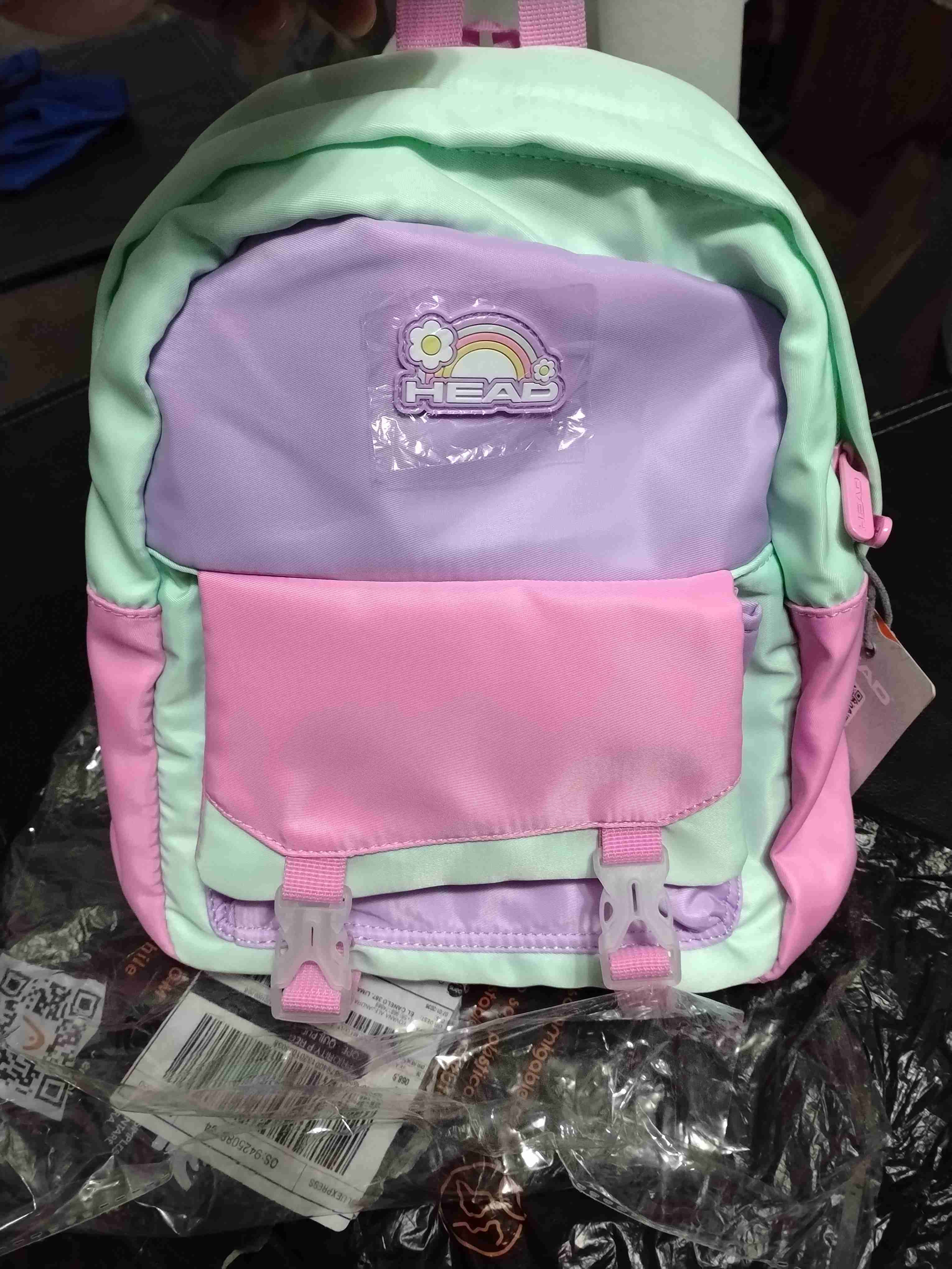 Mochila infantil colores pastel - miniatura 1