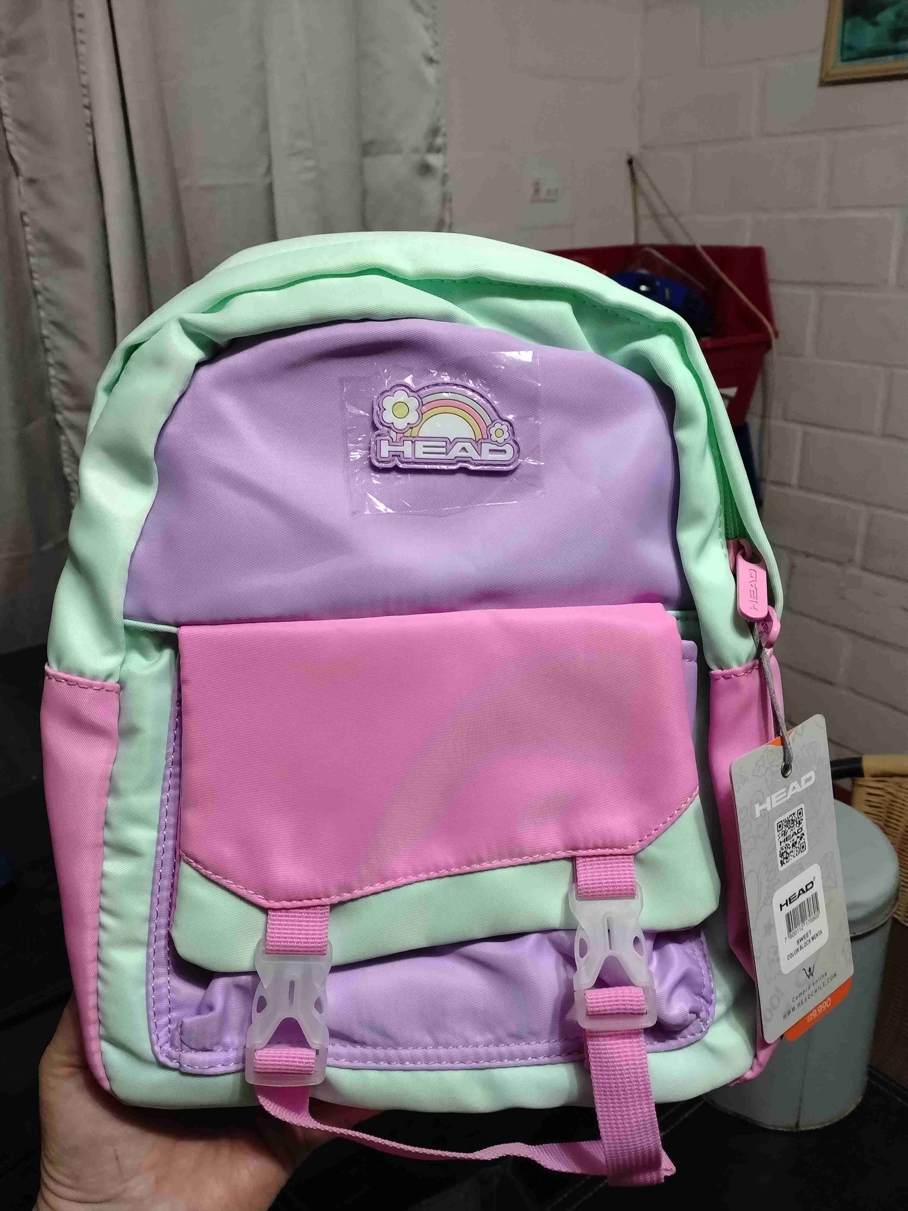 Mochila infantil colores pastel - miniatura 2