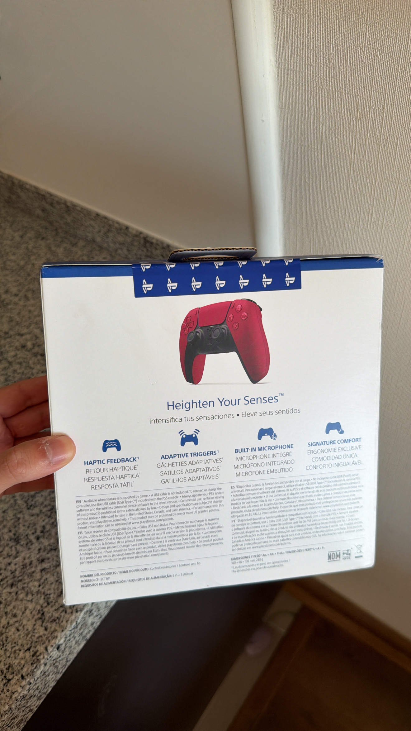 Control Ps5 Rojo Sellado - miniatura 2