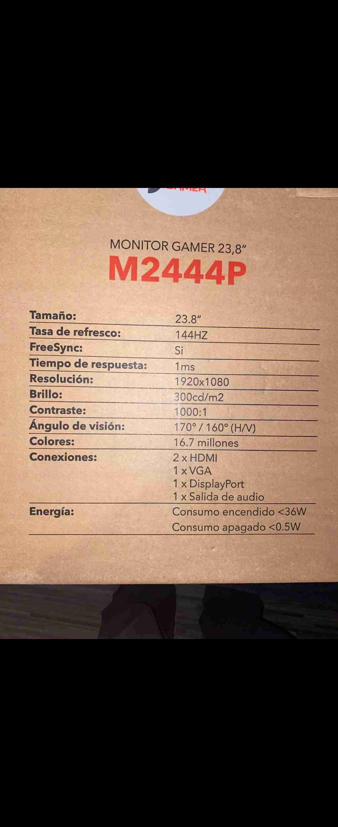 Monitor Gemer  Gear  LED 24 pulgadas - miniatura 2