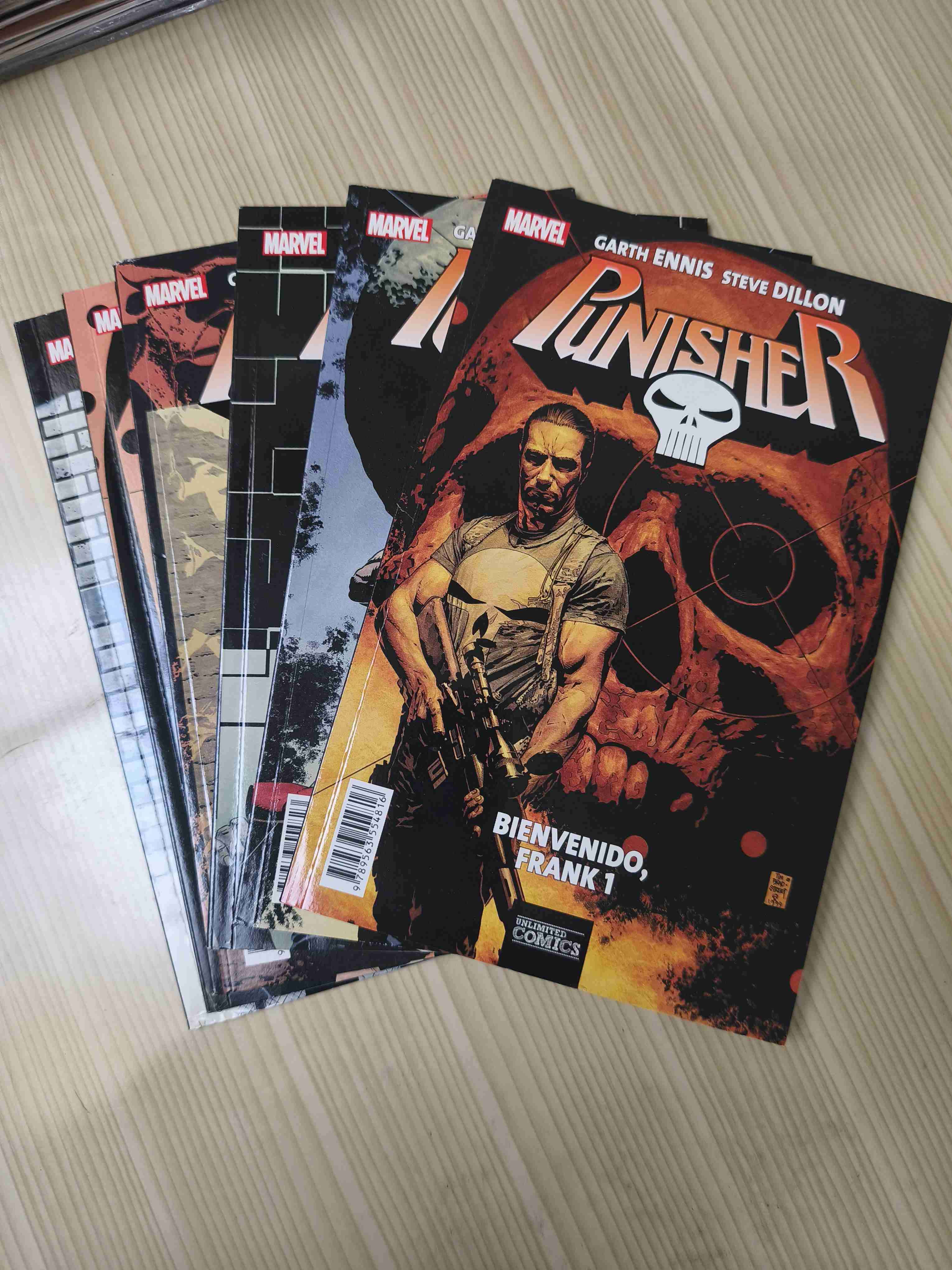 Colección cómics Punisher Marvel