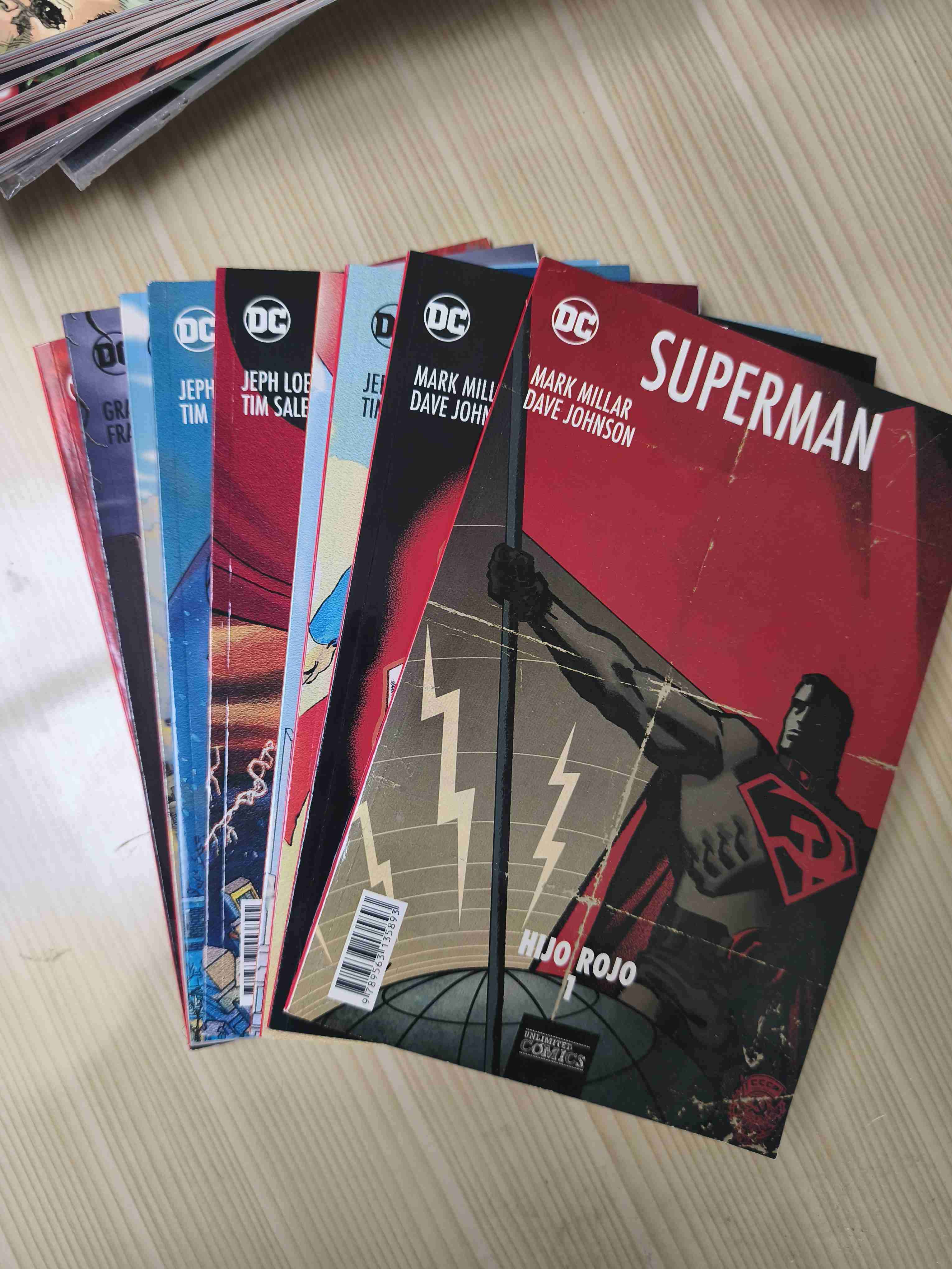Lote de comics DC Superman