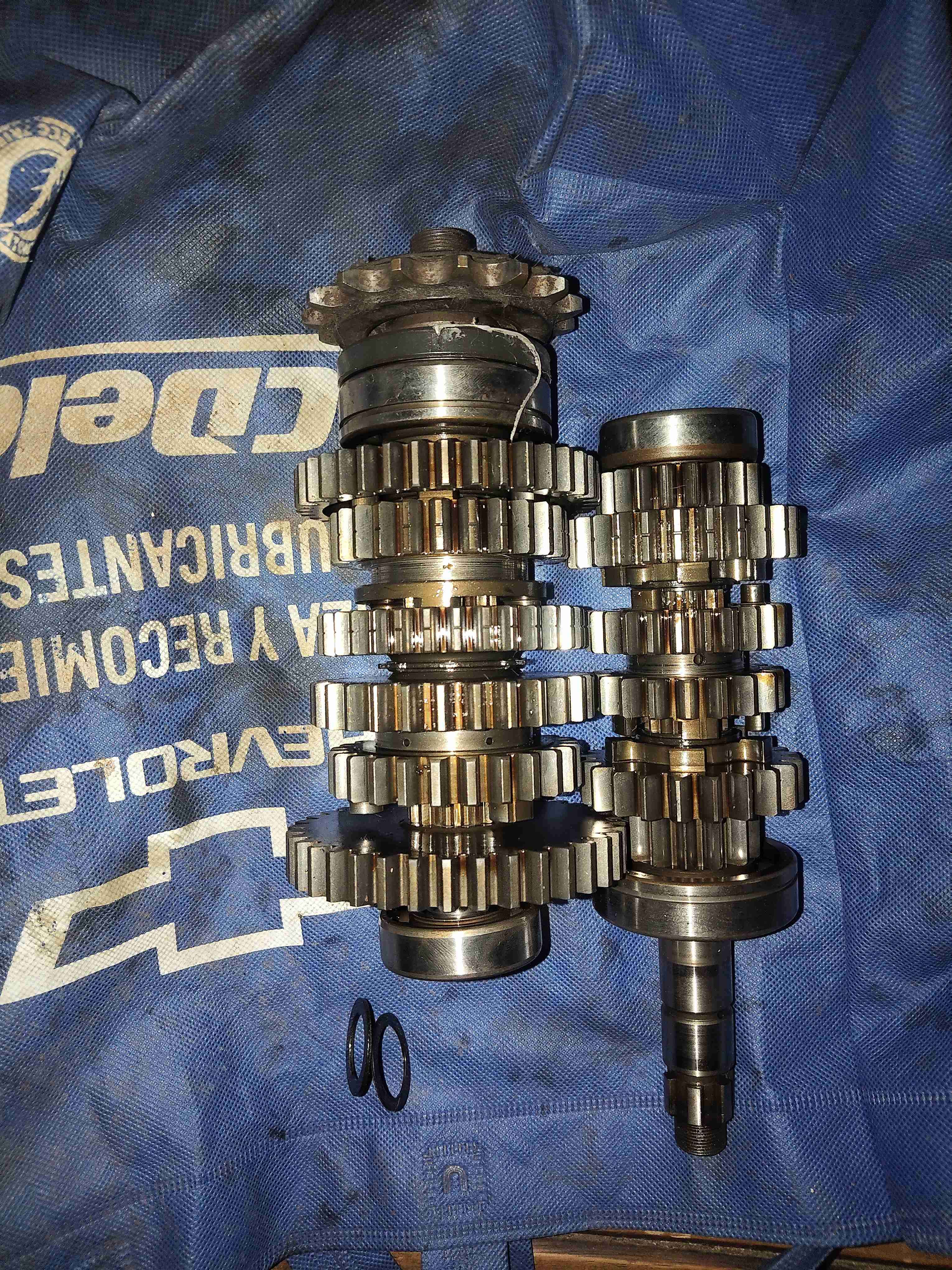 Engranajes de caja de cambios