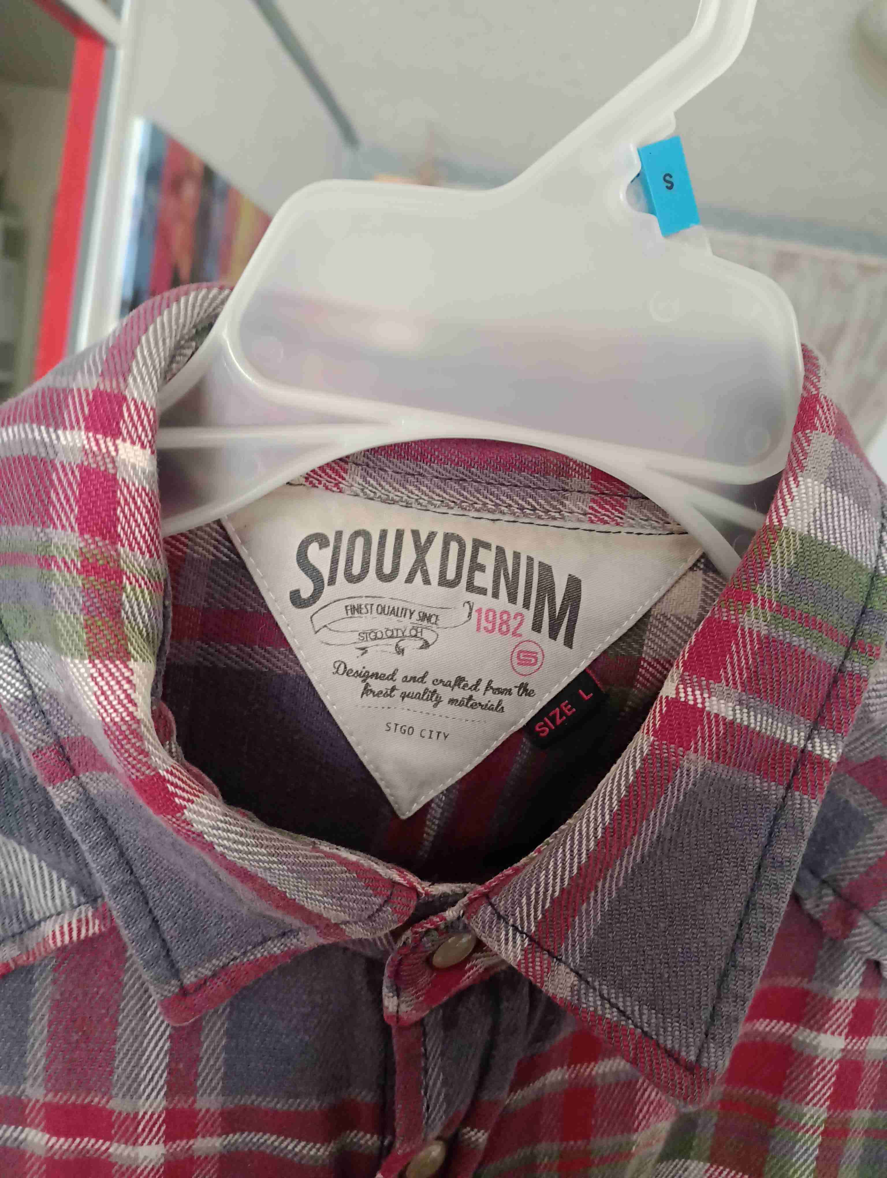 Camisa a cuadros Sioux Denim - miniatura 2