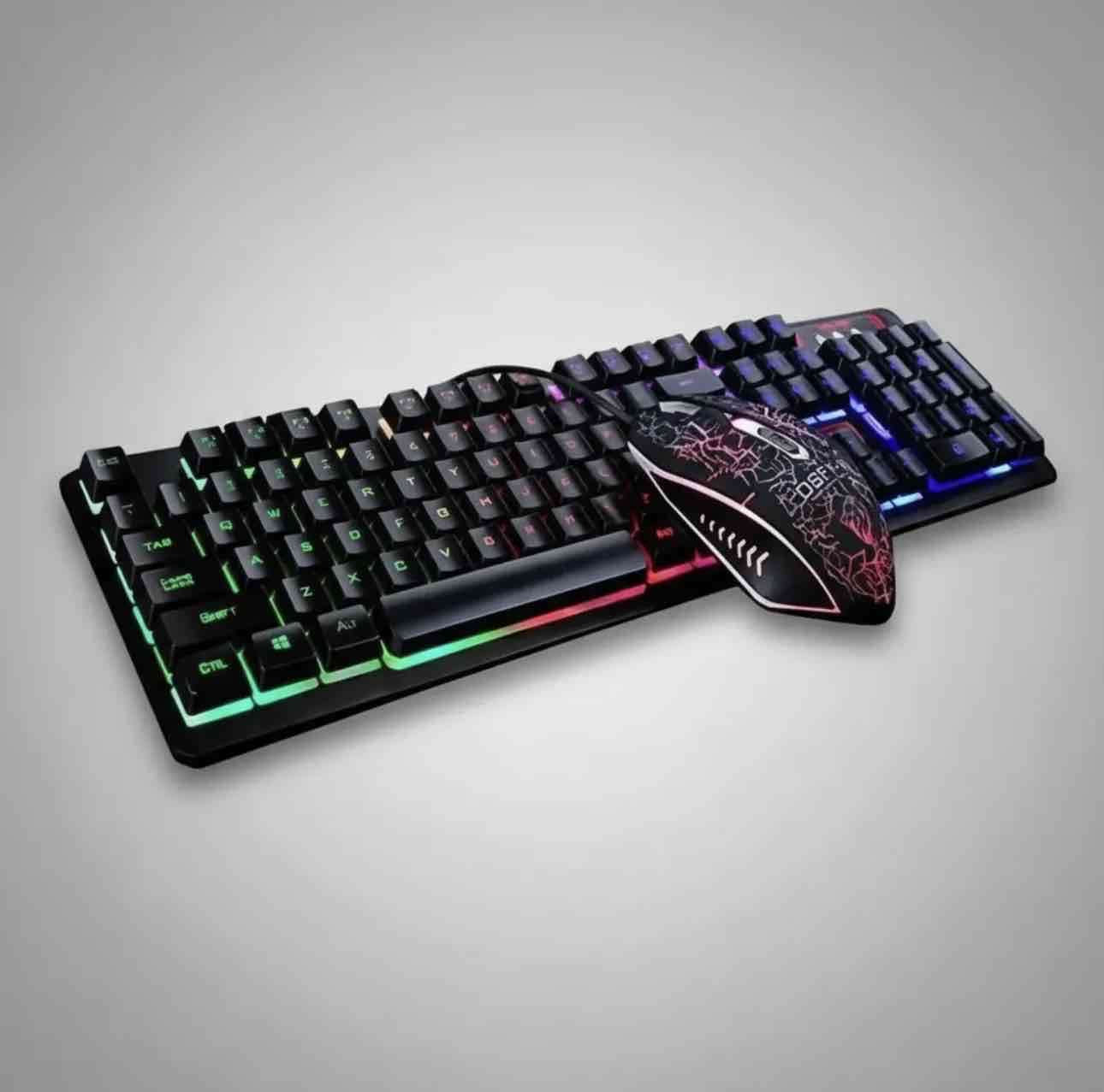 Teclado y mouse gaming RGB - miniatura 1
