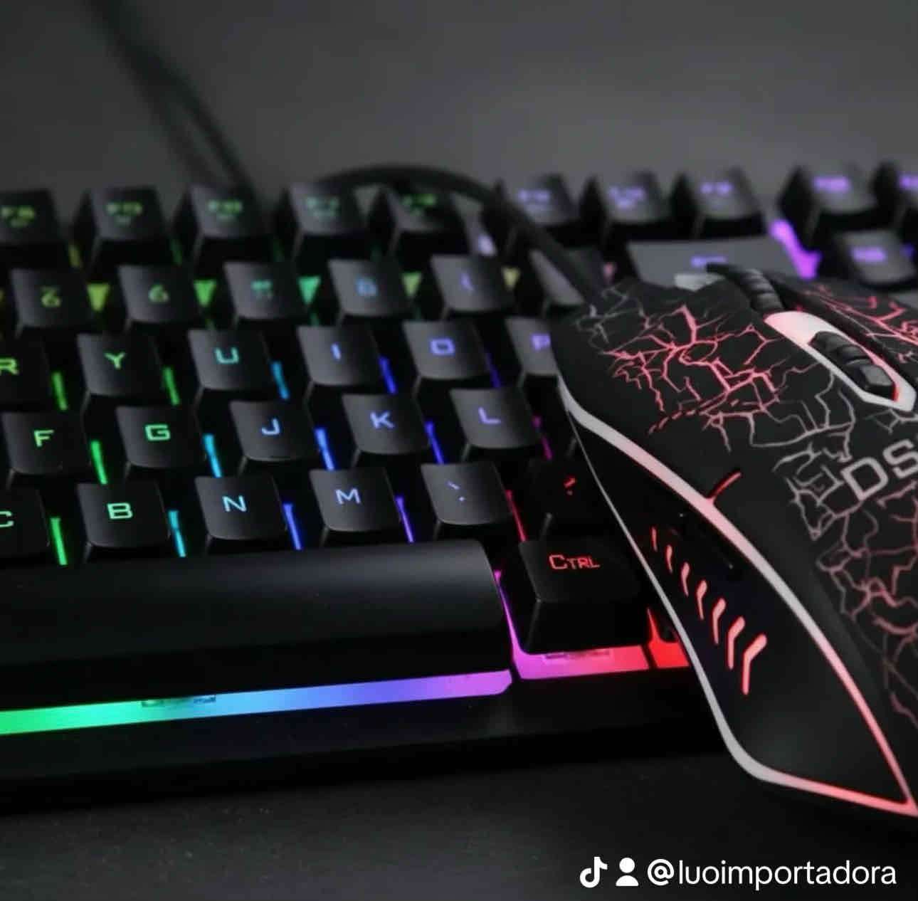 Teclado y mouse gaming RGB - miniatura 6