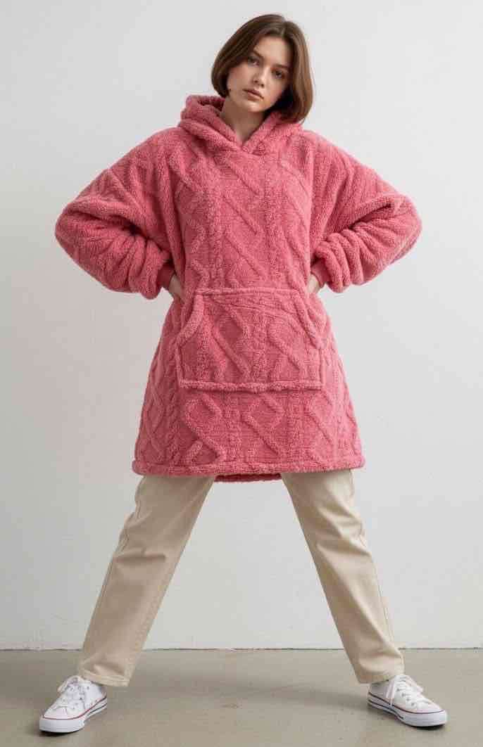 Maxi poleron sherpa chiporro - miniatura 3