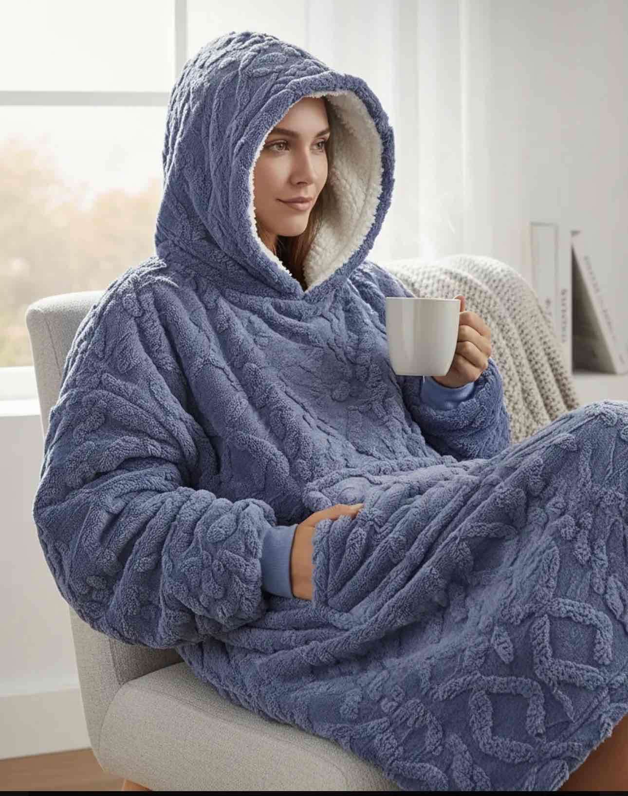 Maxi poleron sherpa chiporro - miniatura 6