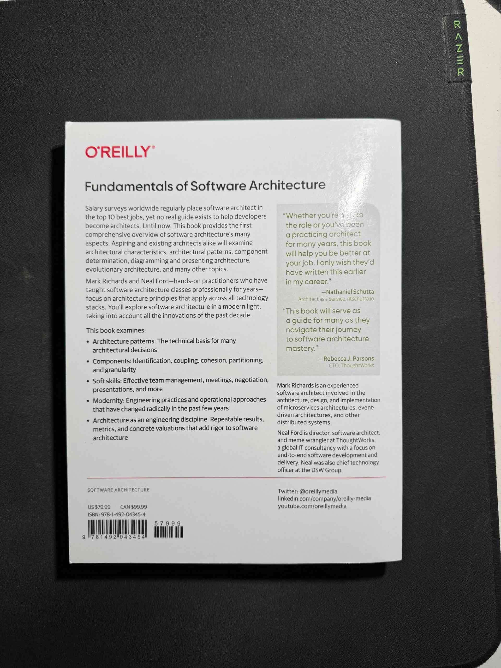 Libro Fundamentals of Software Architecture - miniatura 3