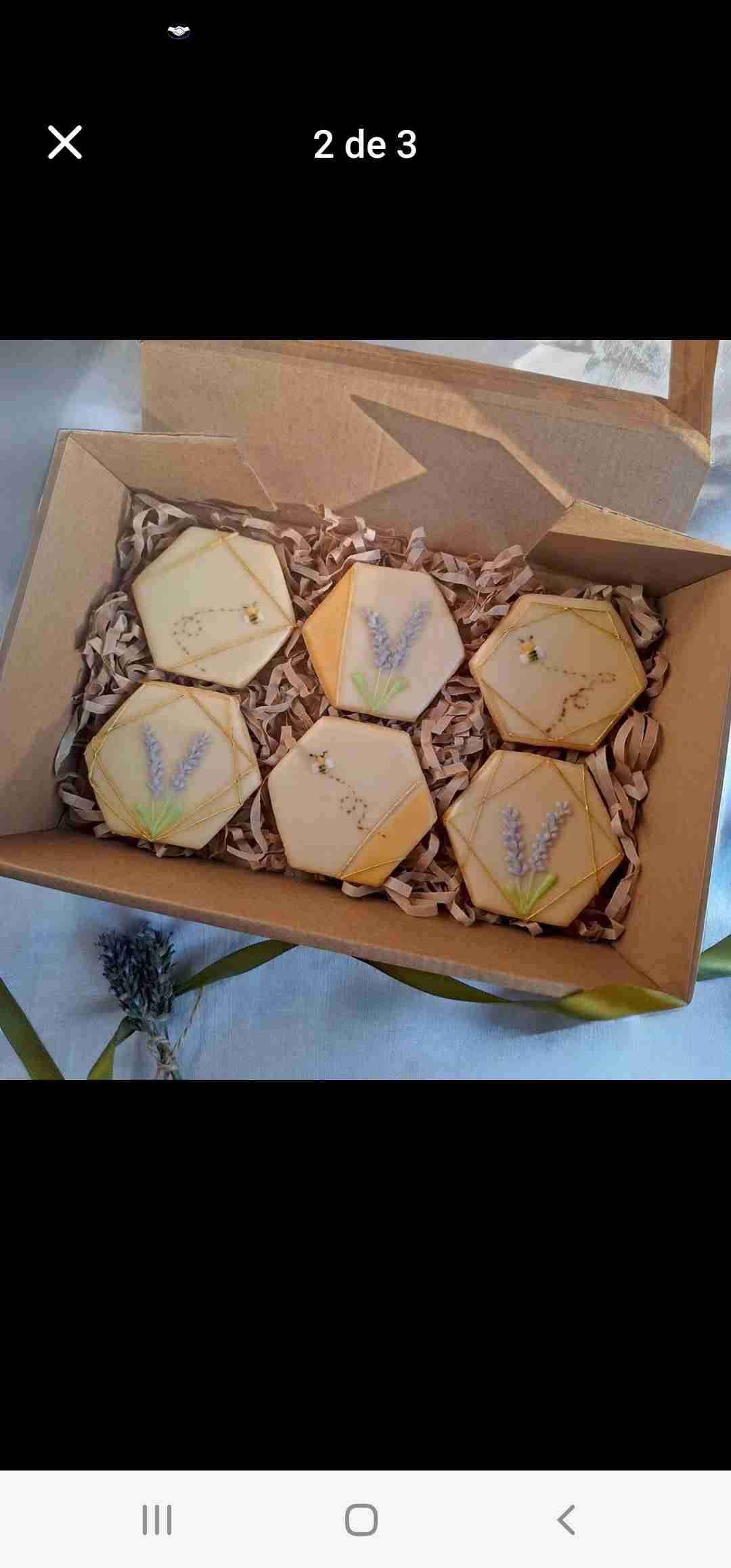 Alfajores y galletas decorados Día de la Madre - miniatura 2