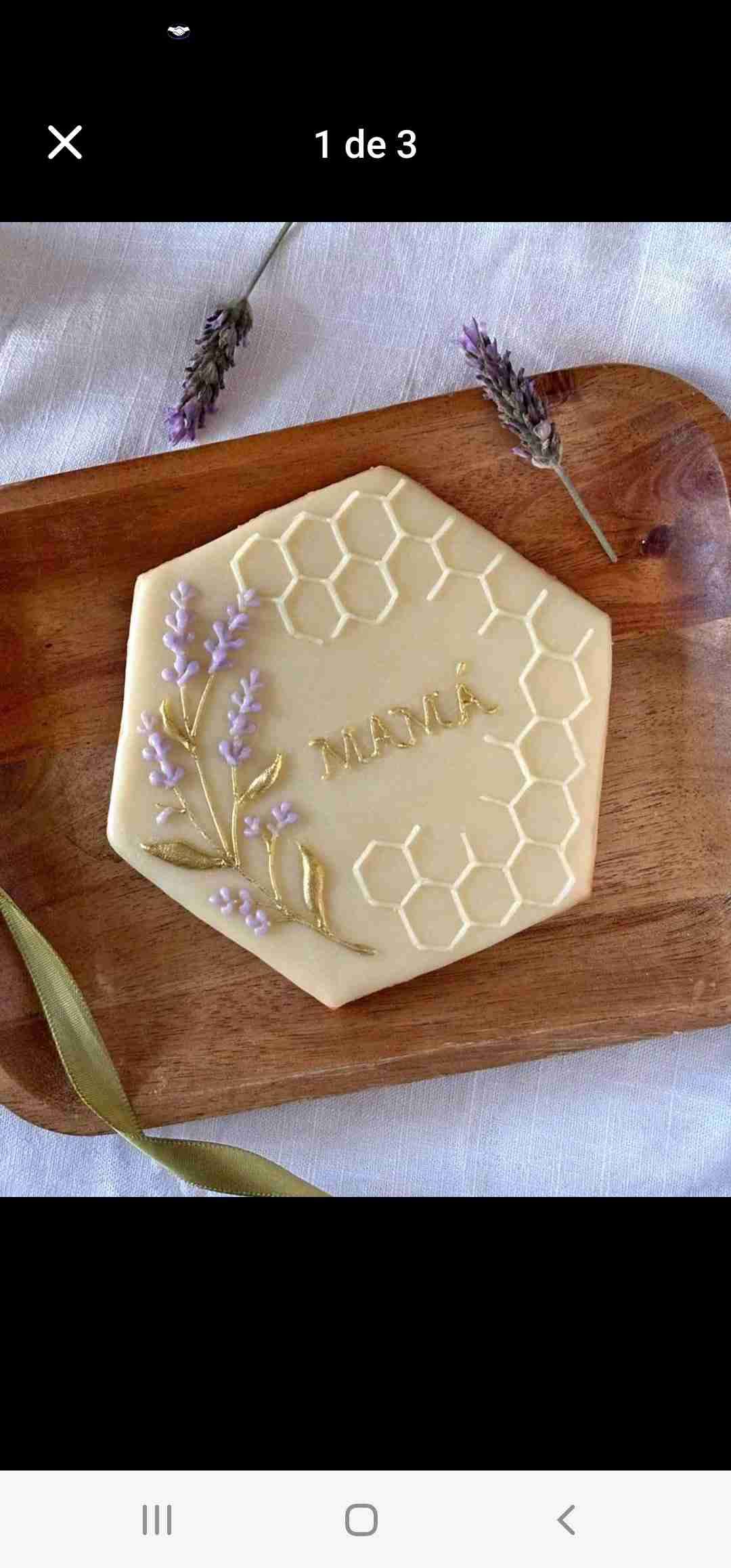 Alfajores y galletas decorados Día de la Madre - miniatura 3