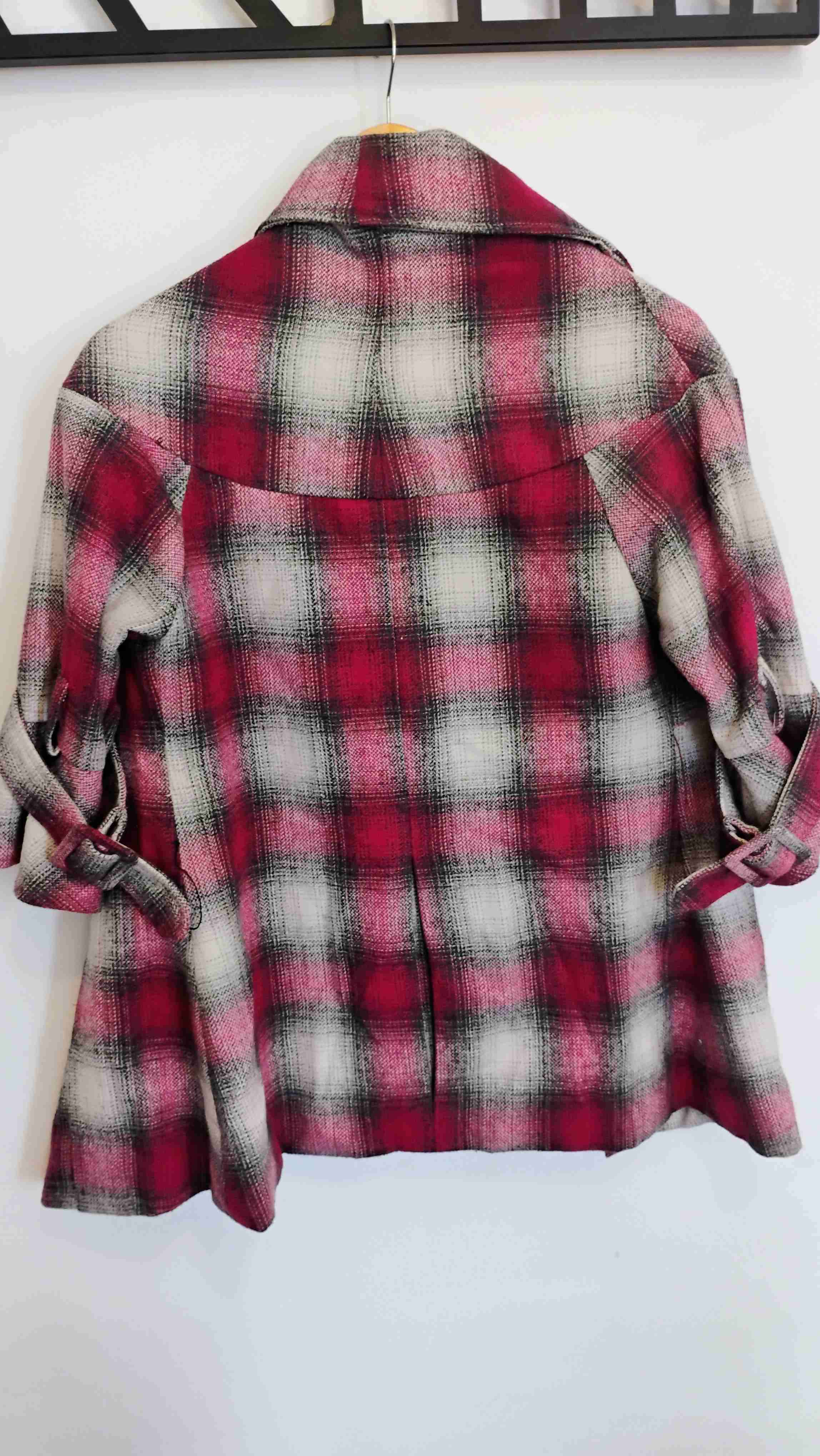 Chaqueta de cuadros rosa - miniatura 4