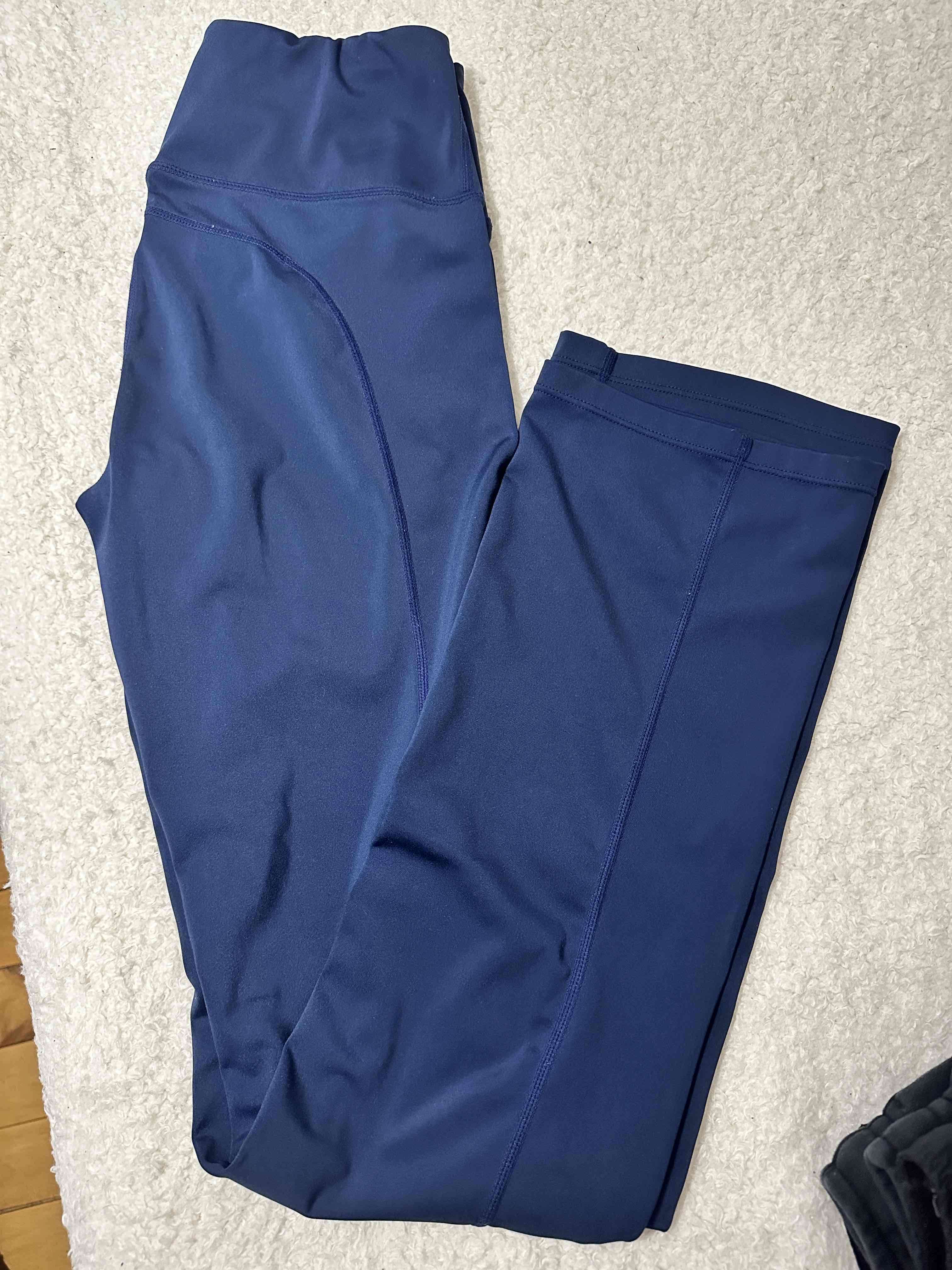 Leggings negros básicos de marca - miniatura 5