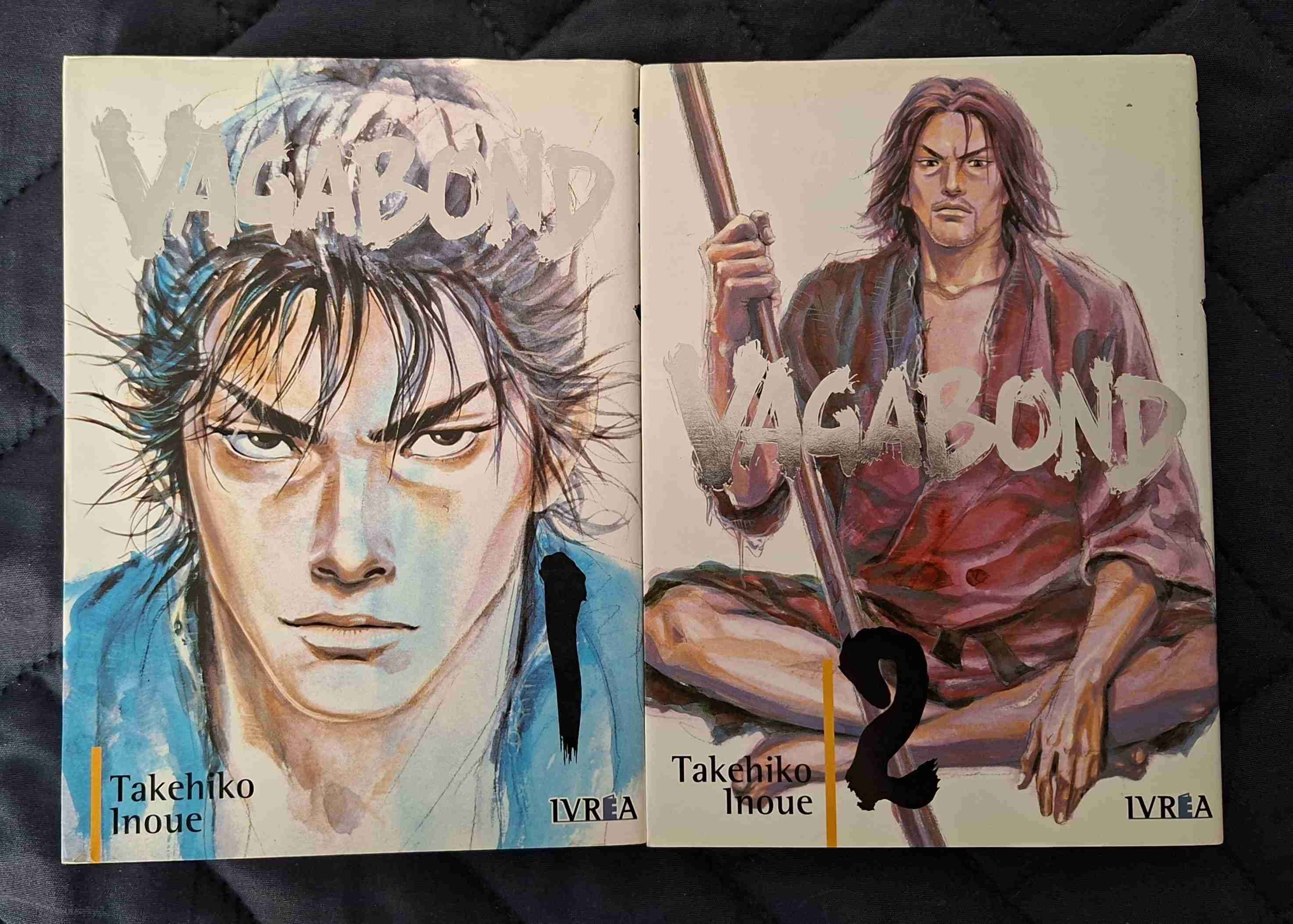 Mangas Vagabond Vol. 1 y 2 Ivrea España